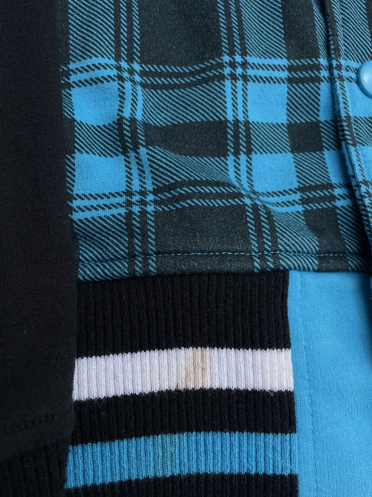If Six Was Nine 2000s Japanese archive Poem Plaid Jacket Gyaruo Vkei Y2K Size US S / EU 44-46 / 1 - 10 Thumbnail