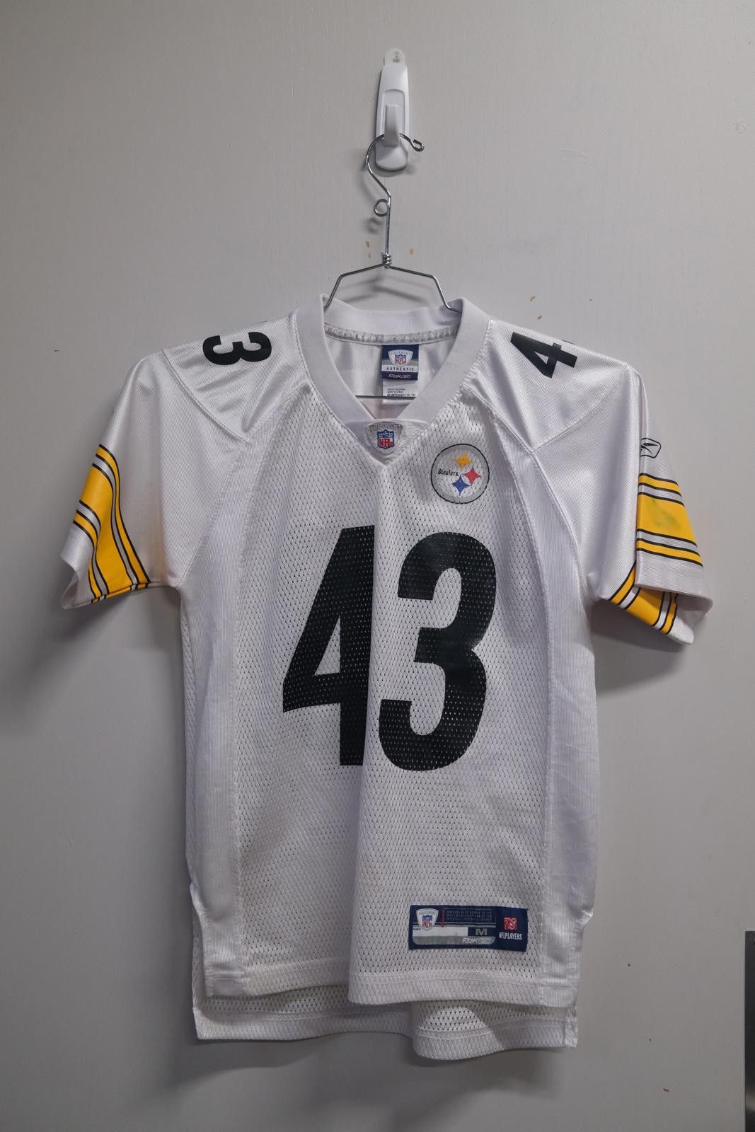 Reebok Reebok Pittsburgh Steelers Polamalu #43 Football Jersey Size ONE SIZE - 1 Thumbnail