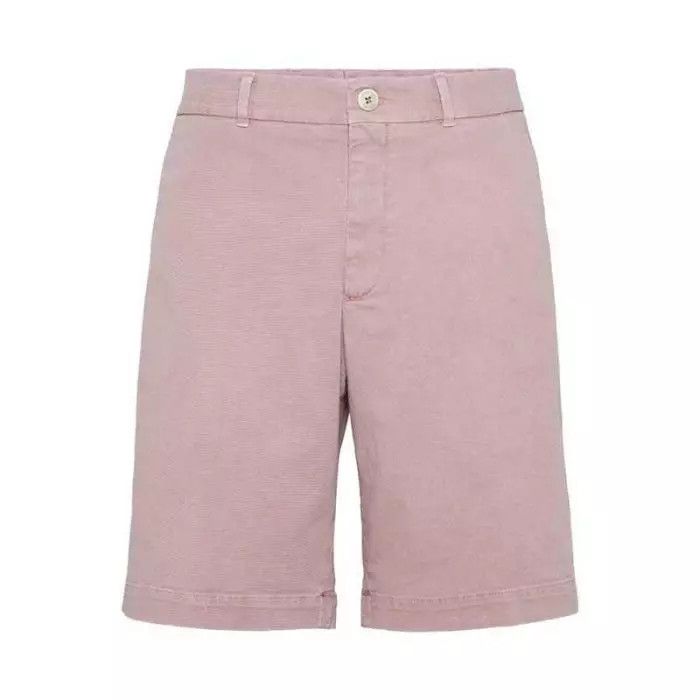 o1la1rc1a0425 Dyed Denim Bermuda in Pink