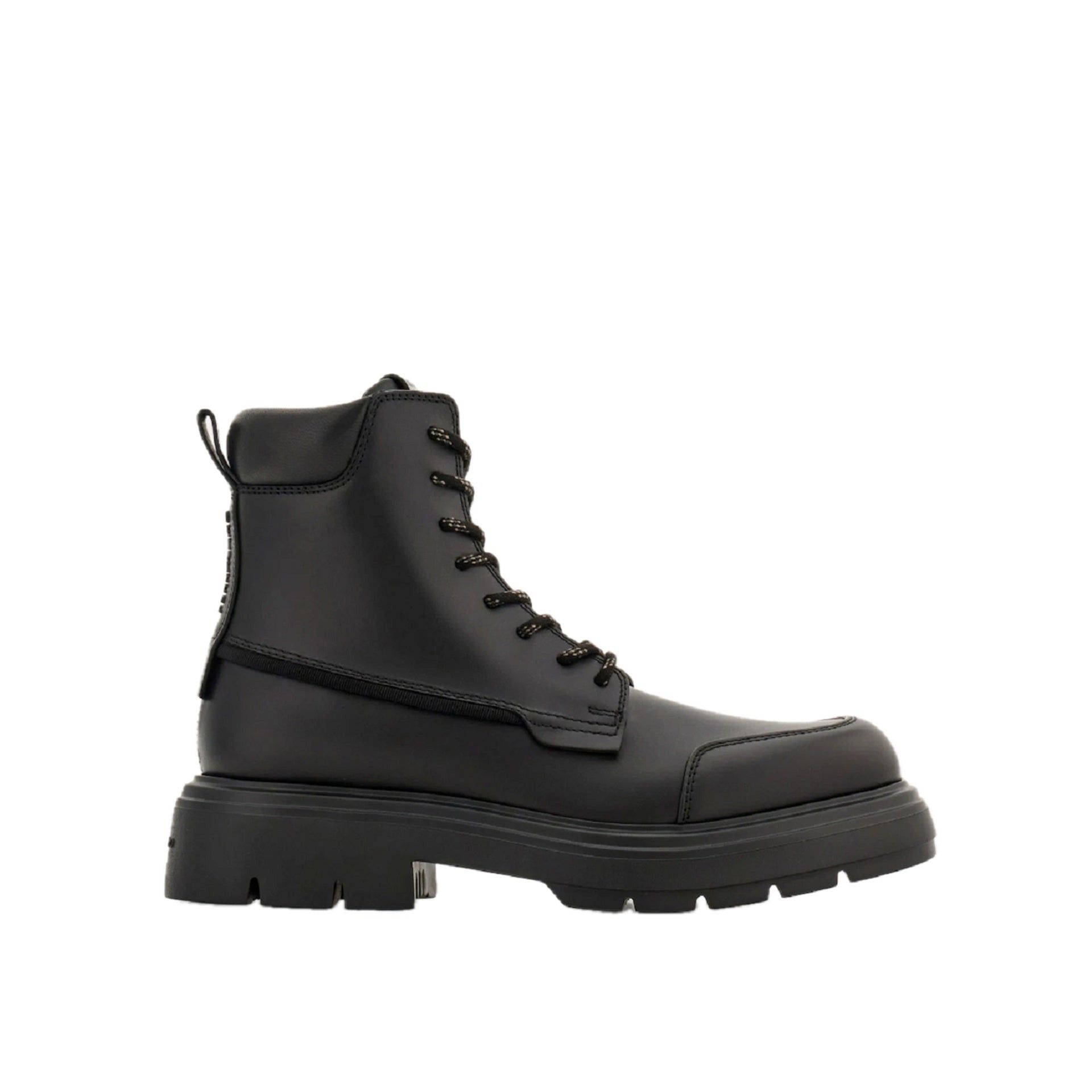 Ferragamo Atlante Neoprene Lace Up Boots Black Men’s Size 8.5 Salvatore Ferragamo Ferragamo Atlante Neoprene Lace Up Boots  main image 4