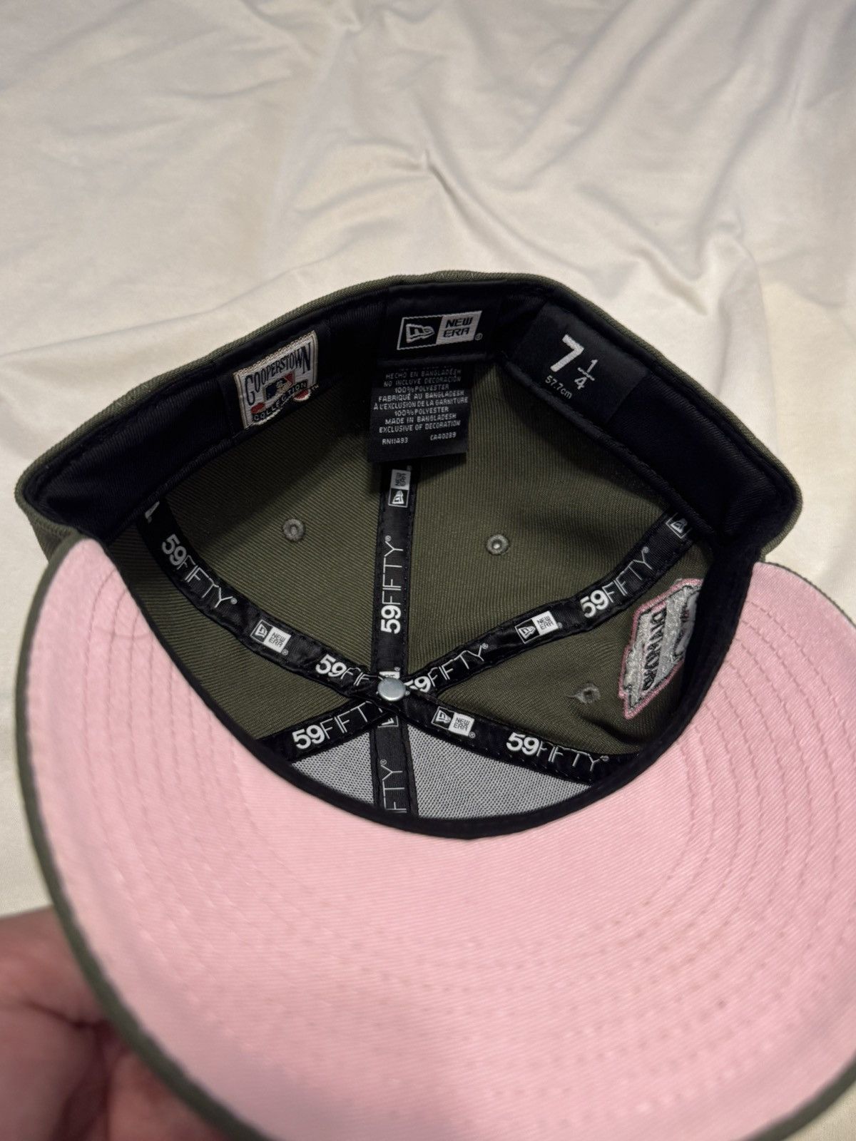 New Era Olive New Era Fitted Size ONE SIZE - 3 Thumbnail