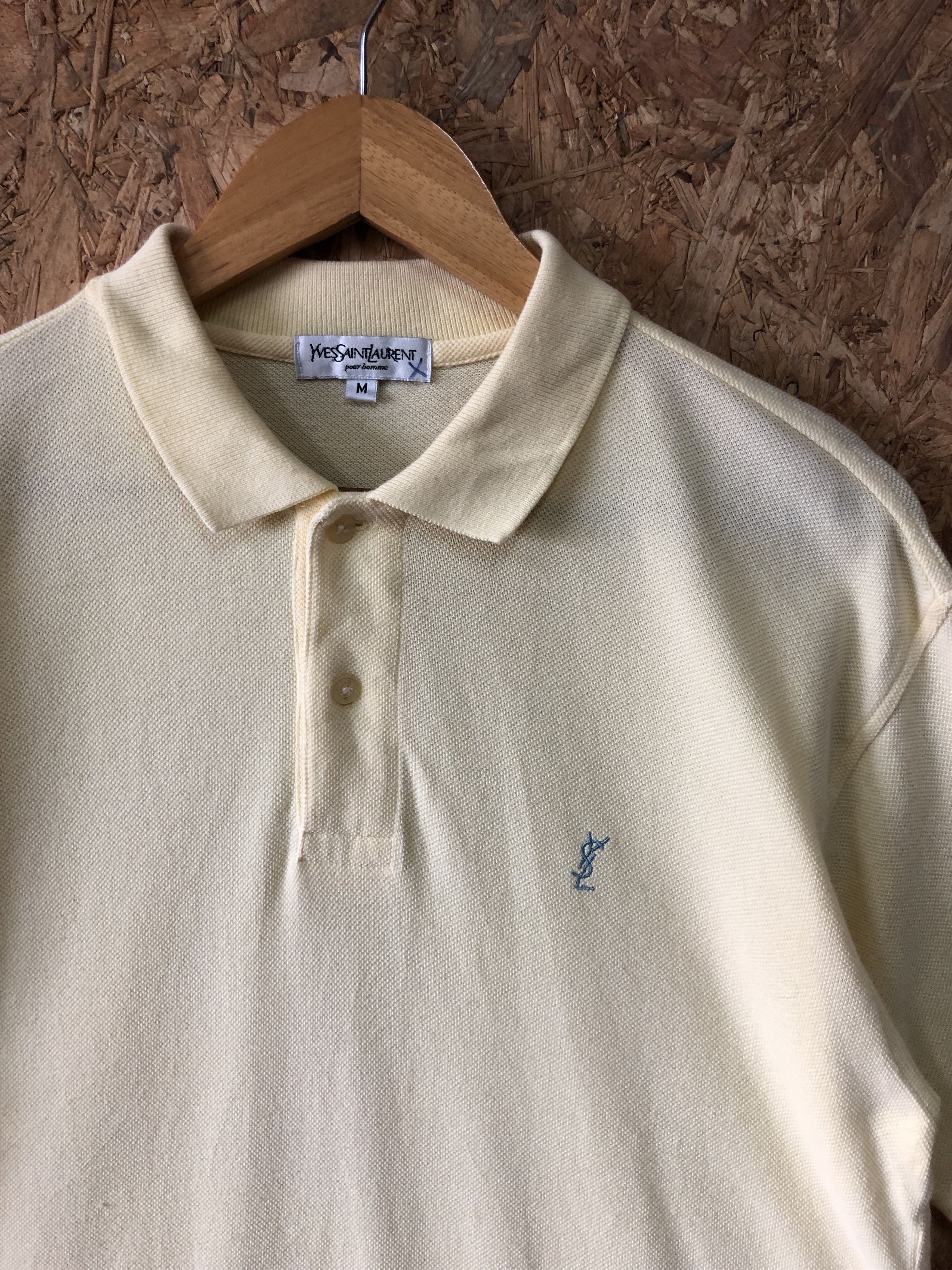 Yves Saint Laurent Vintage YSL Yves Saint Laurent Polo Size US M / EU 48-50 / 2 - 2 Thumbnail
