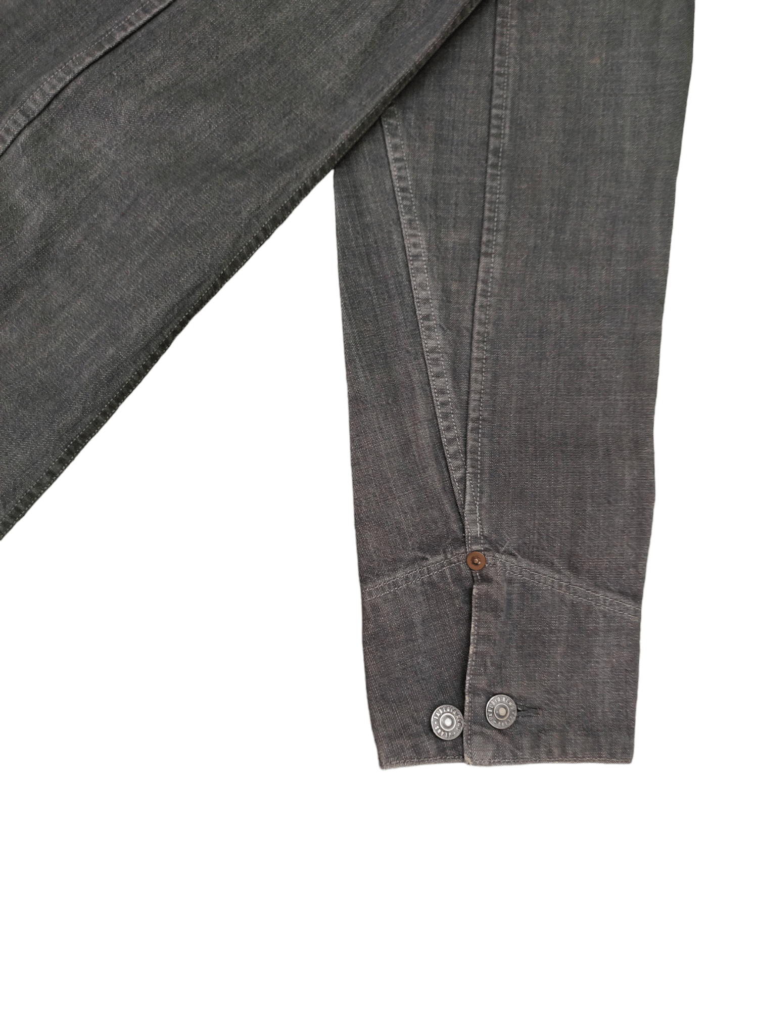 If Six Was Nine Tabloid News Japan Selvedge Chore Denim Jacket Size US M / EU 48-50 / 2 - 13 Thumbnail