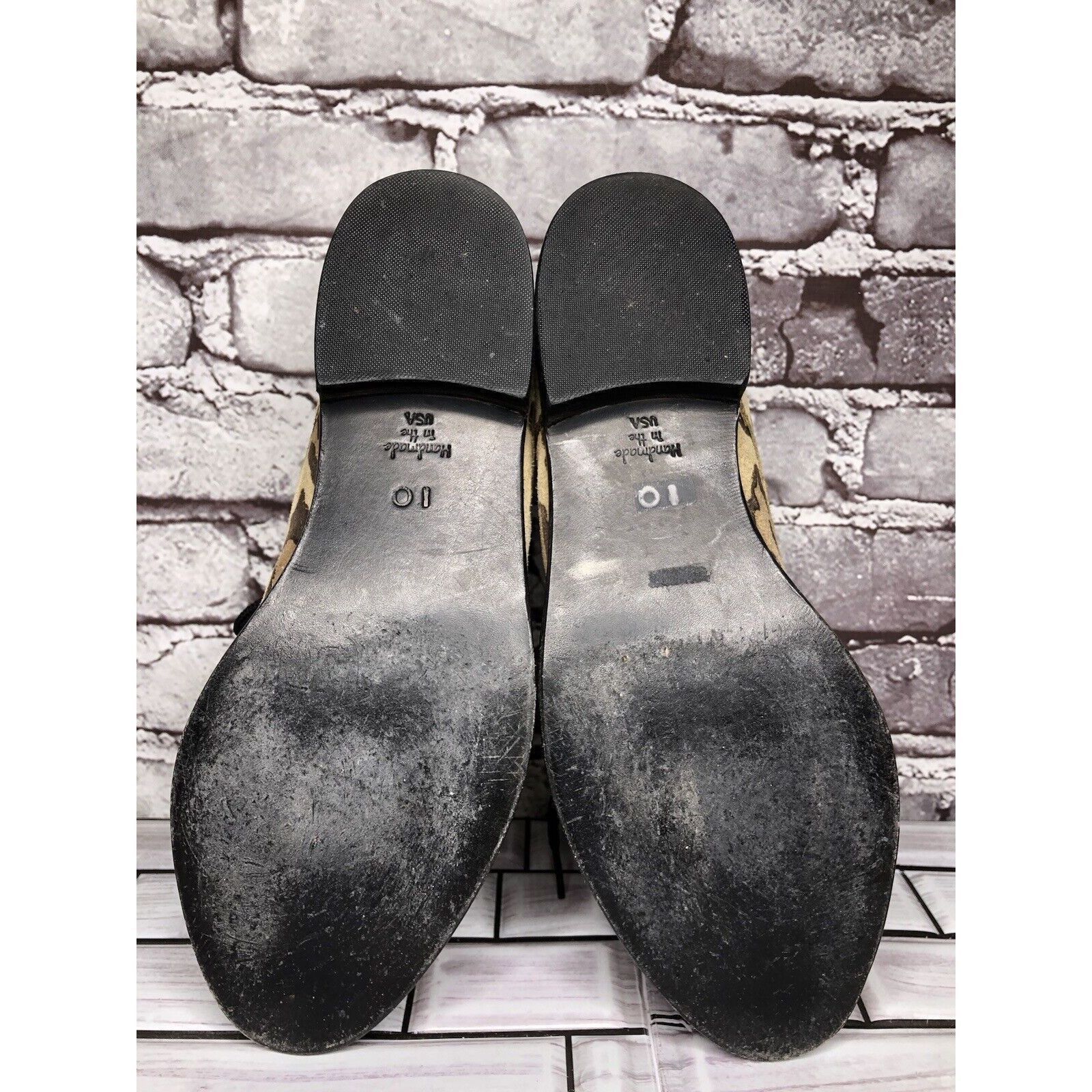 Other Penelope And Coco Leopard Print Suede Leather Oxfords Shoes Size US 10 / IT 40 - 10 Thumbnail