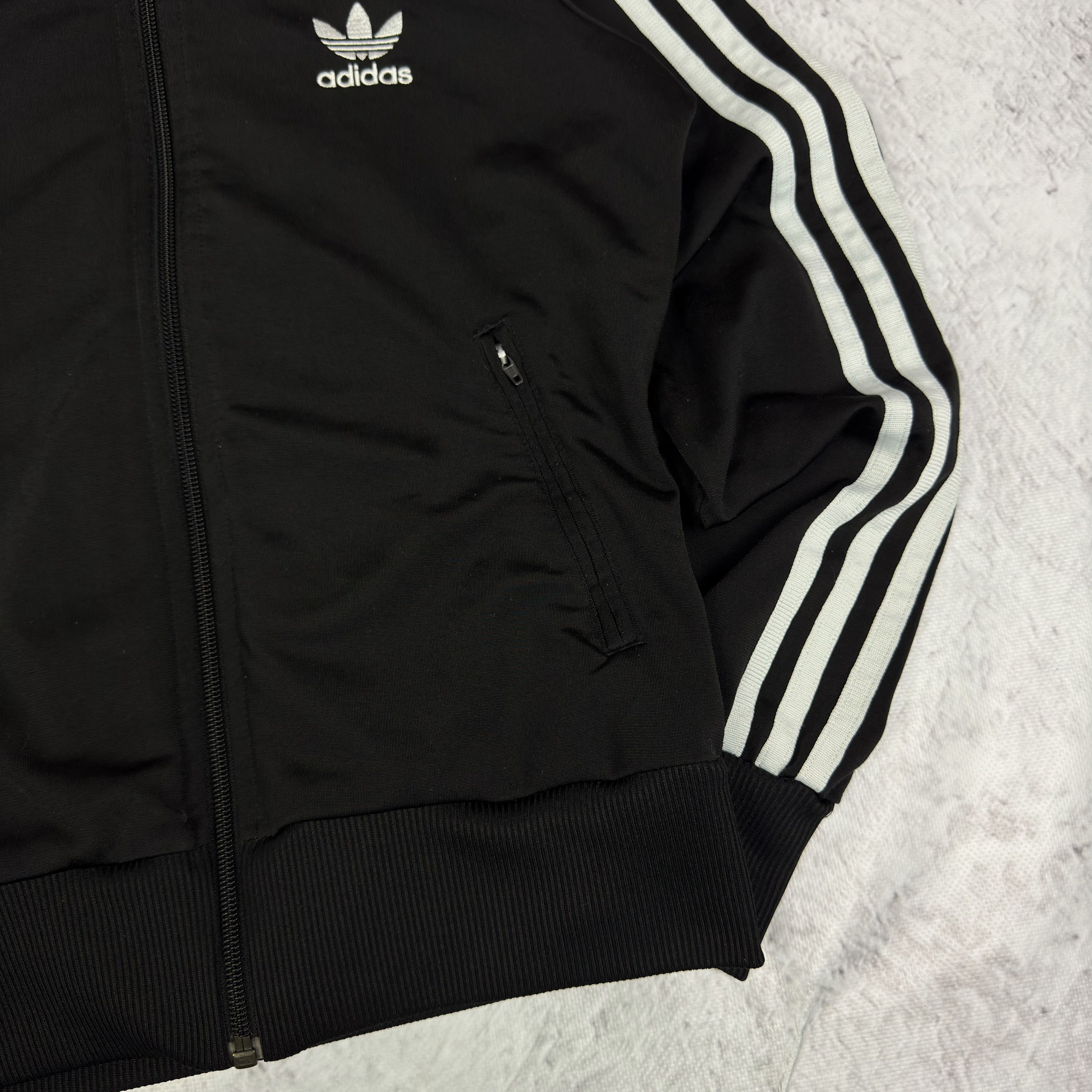 Adidas Adidas Firebird Women's Black White Full Zip Track Jacket 40 Size S / US 4 / IT 40 - 7 Thumbnail