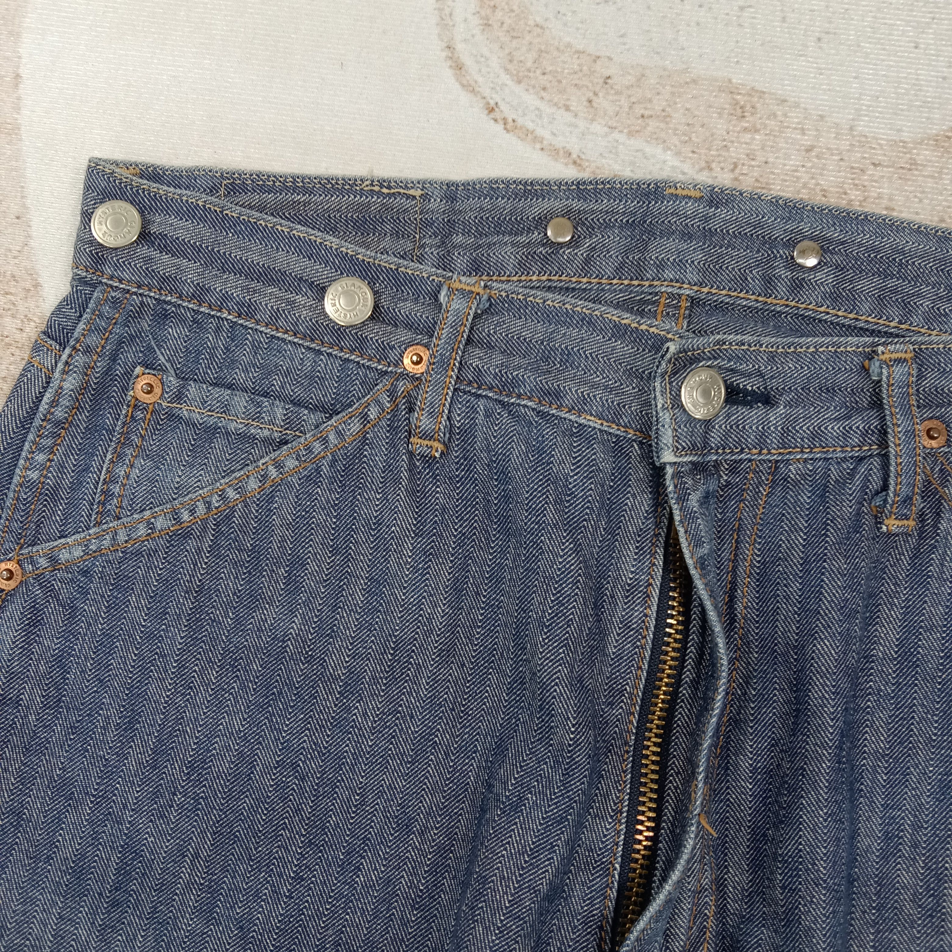 Hysteric Glamour Hysteric Glamour Kinky Stripes Denim Jeans C280N31 Size US 32 / EU 48 - 7 Thumbnail