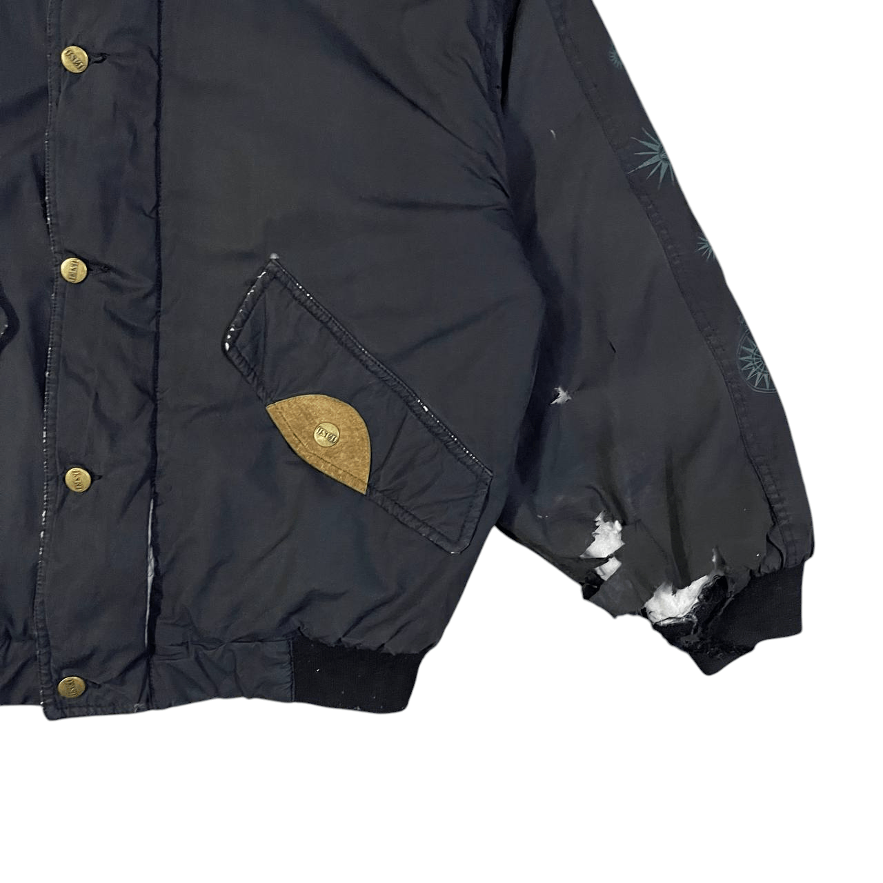 Used Future Vintage Used Hardware Bomber Jacket Thrashed Size US M / EU 48-50 / 2 - 5 Thumbnail