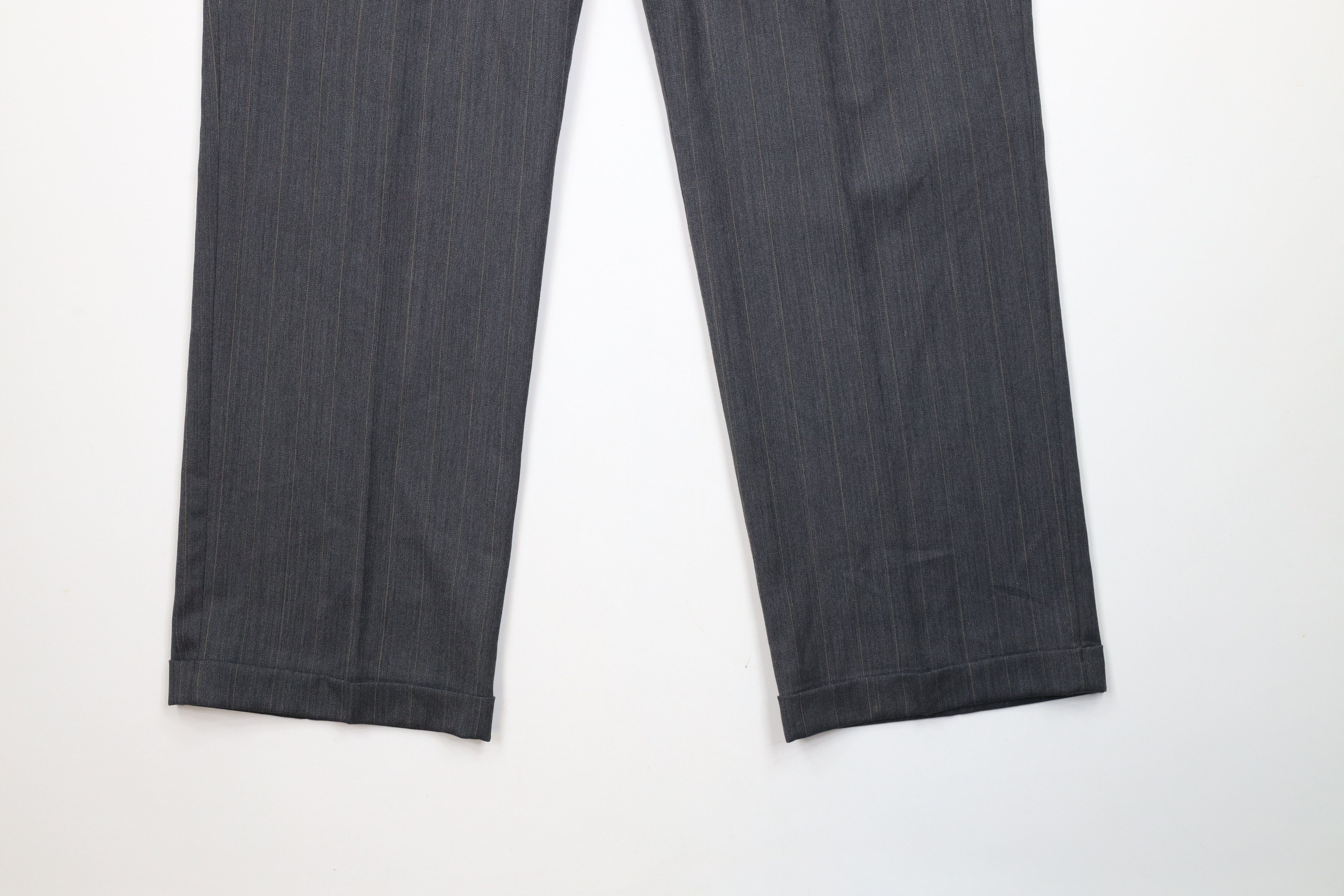 Vintage Vintage 90s Streetwear Worsted Wool Wide Leg Chino Pants Size US 38 / EU 54 - 4 Thumbnail