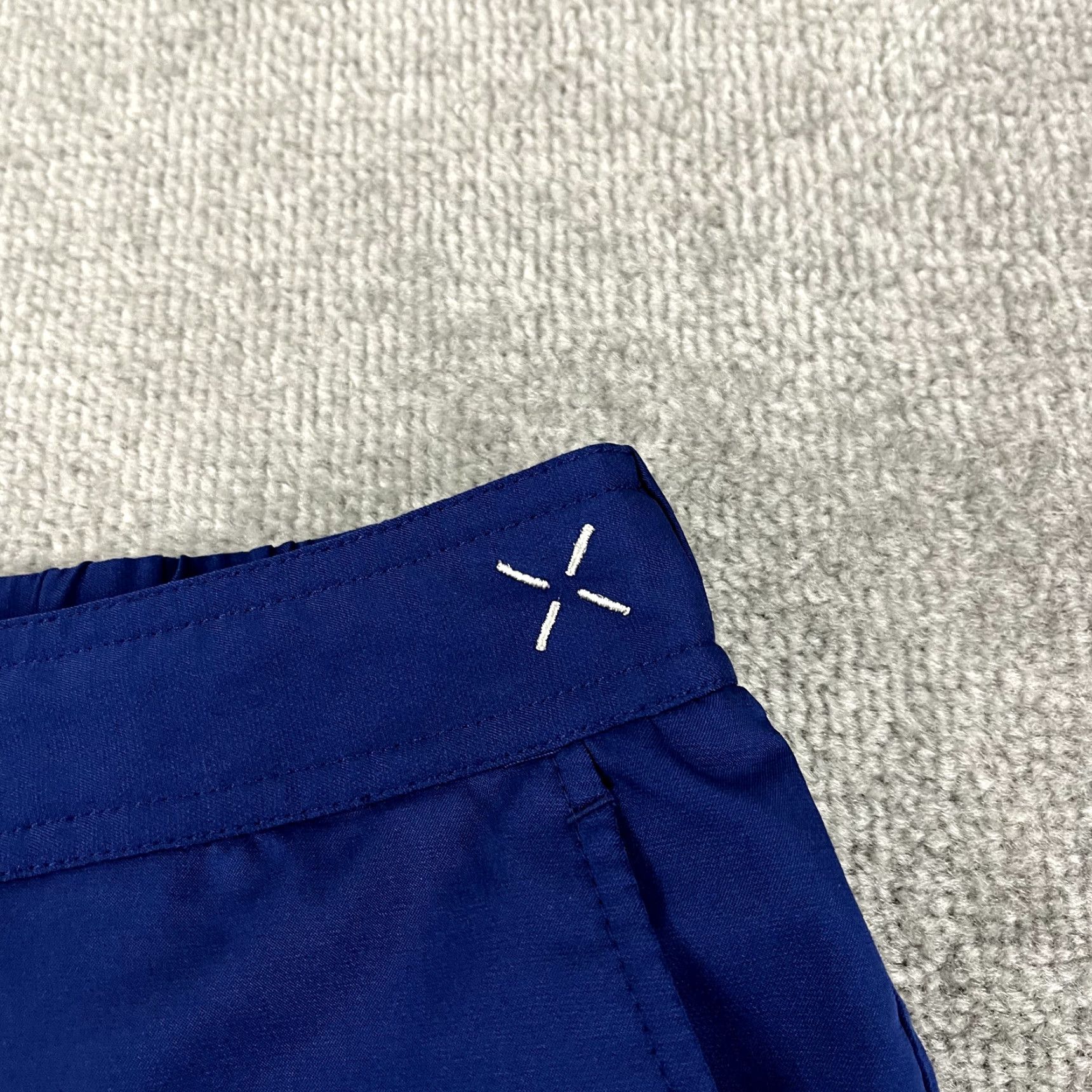 Ten Thousand TEN THOUSAND Shorts Mens Large 9" Blue Lined Foundation Running Workout Wool Size US 33 - 4 Thumbnail