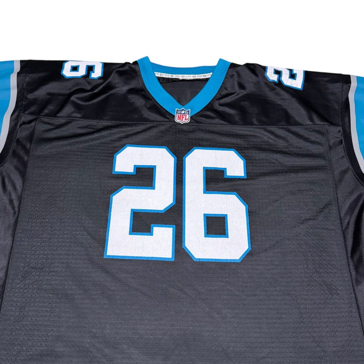 NFL NFL Carolina Panthers 26 Donte Jackson Jersey Men’s 2XL Size US XXL / EU 58 / 5 - 4 Thumbnail