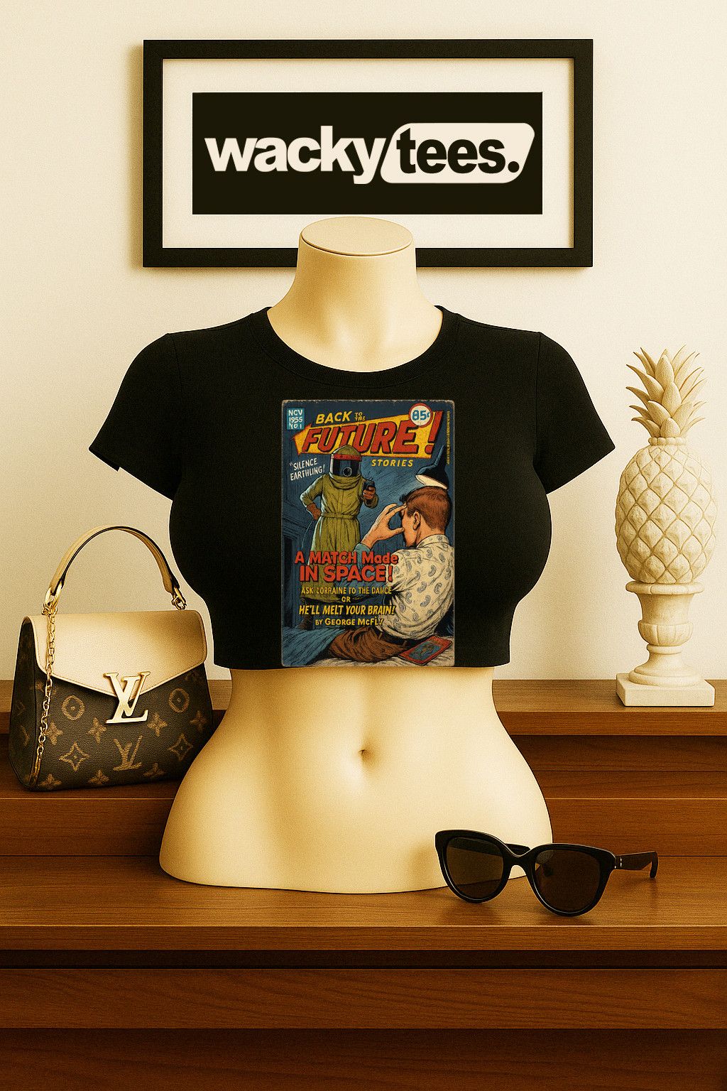 Other Back to The Future Stories A Match Made in Space Tee Shirt Size US L / EU 52-54 / 3 - 6 Thumbnail