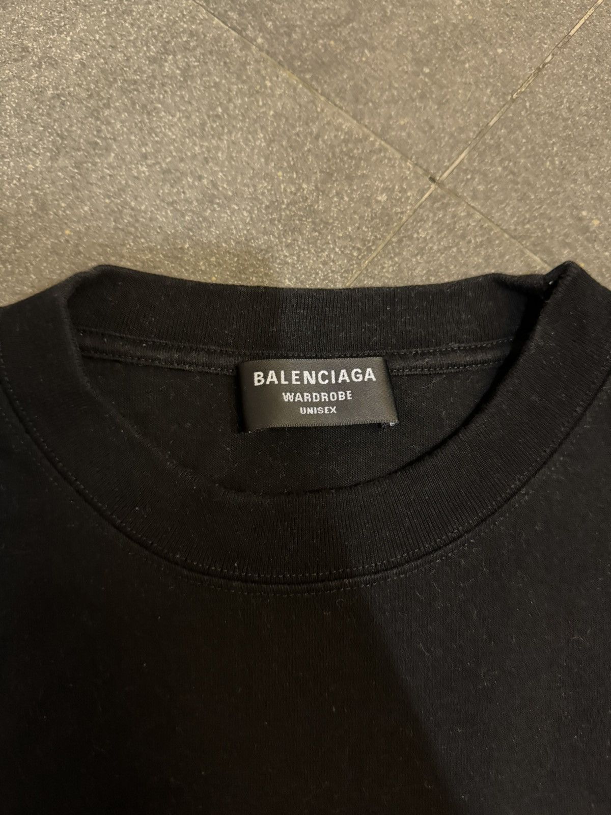 Balenciaga Balenciaga Logo T-Shirt Size US L / EU 52-54 / 3 - 3 Thumbnail