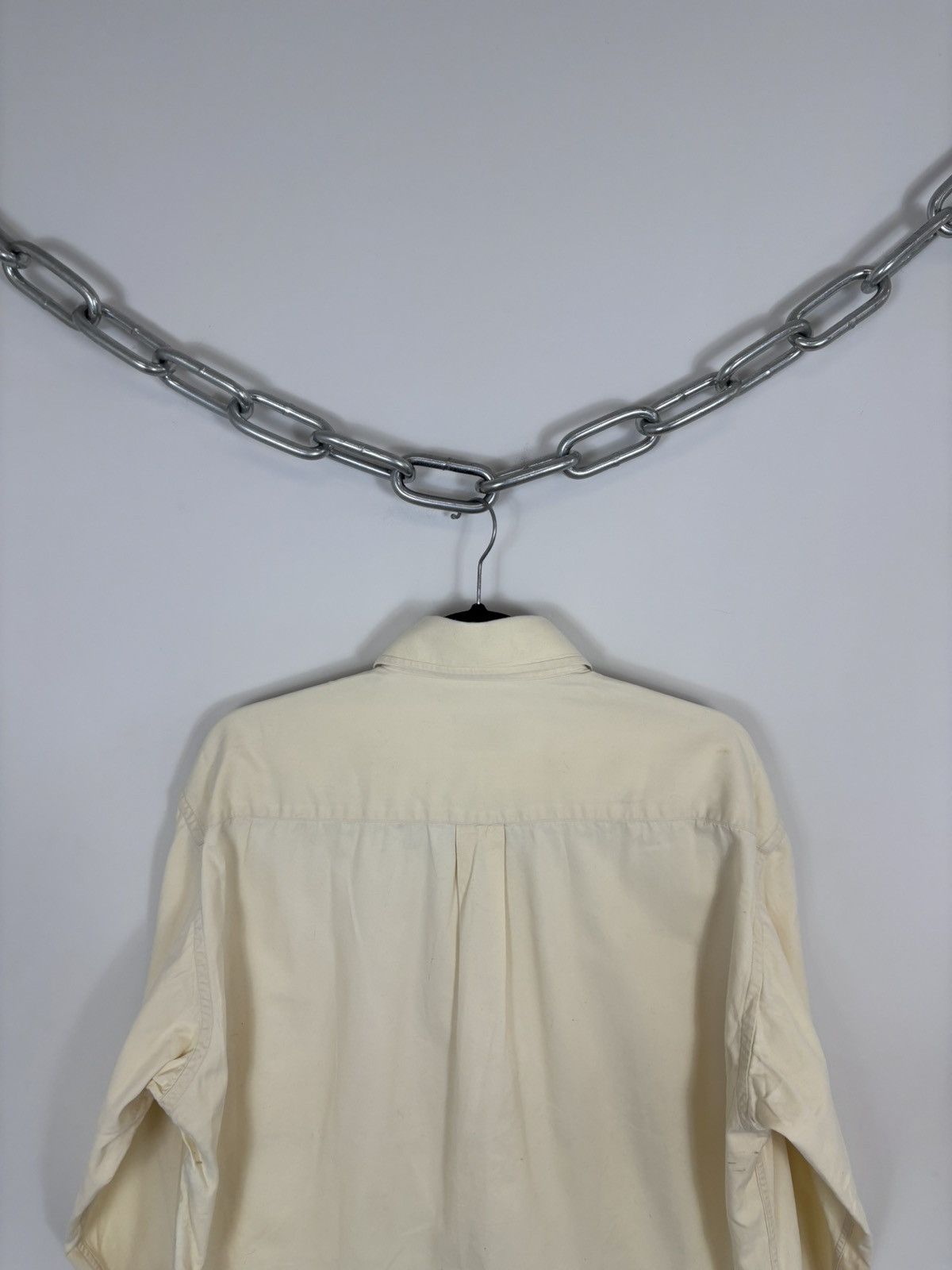 Avirex Vintage Avirex USA Ivory Yellow Button Up Long Sleeve Shirt Size US L / EU 52-54 / 3 - 16 Thumbnail