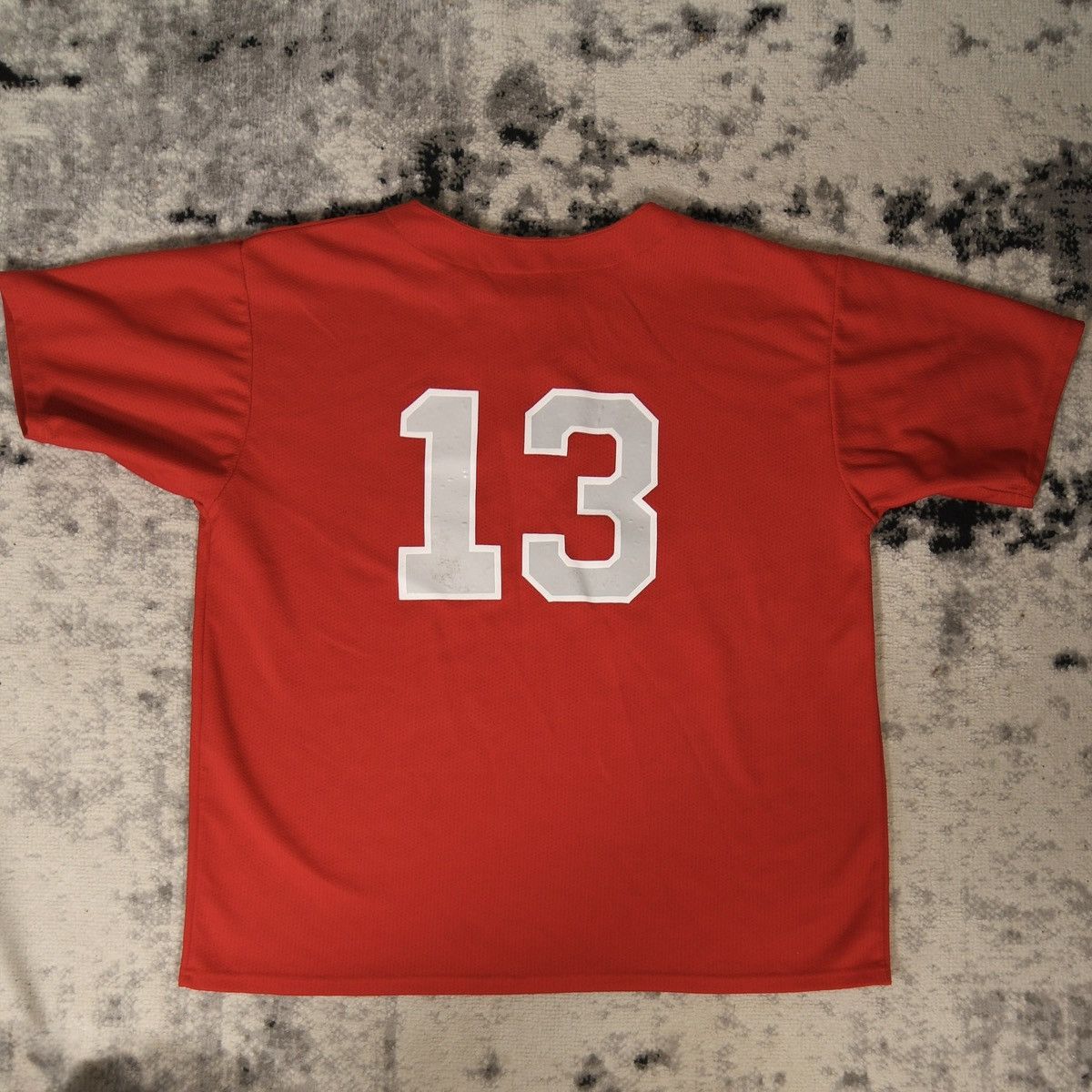 Vintage Vintage Caserne 911 Red Jersey Size US XL / EU 56 / 4 - 2 Thumbnail