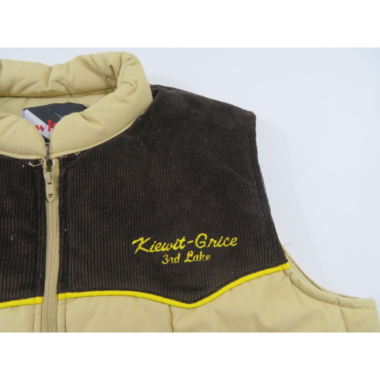 Other Wiman Outerwear Western Style Beige Brown Vest Sz L New 80s Size US L / EU 52-54 / 3 - 3 Thumbnail