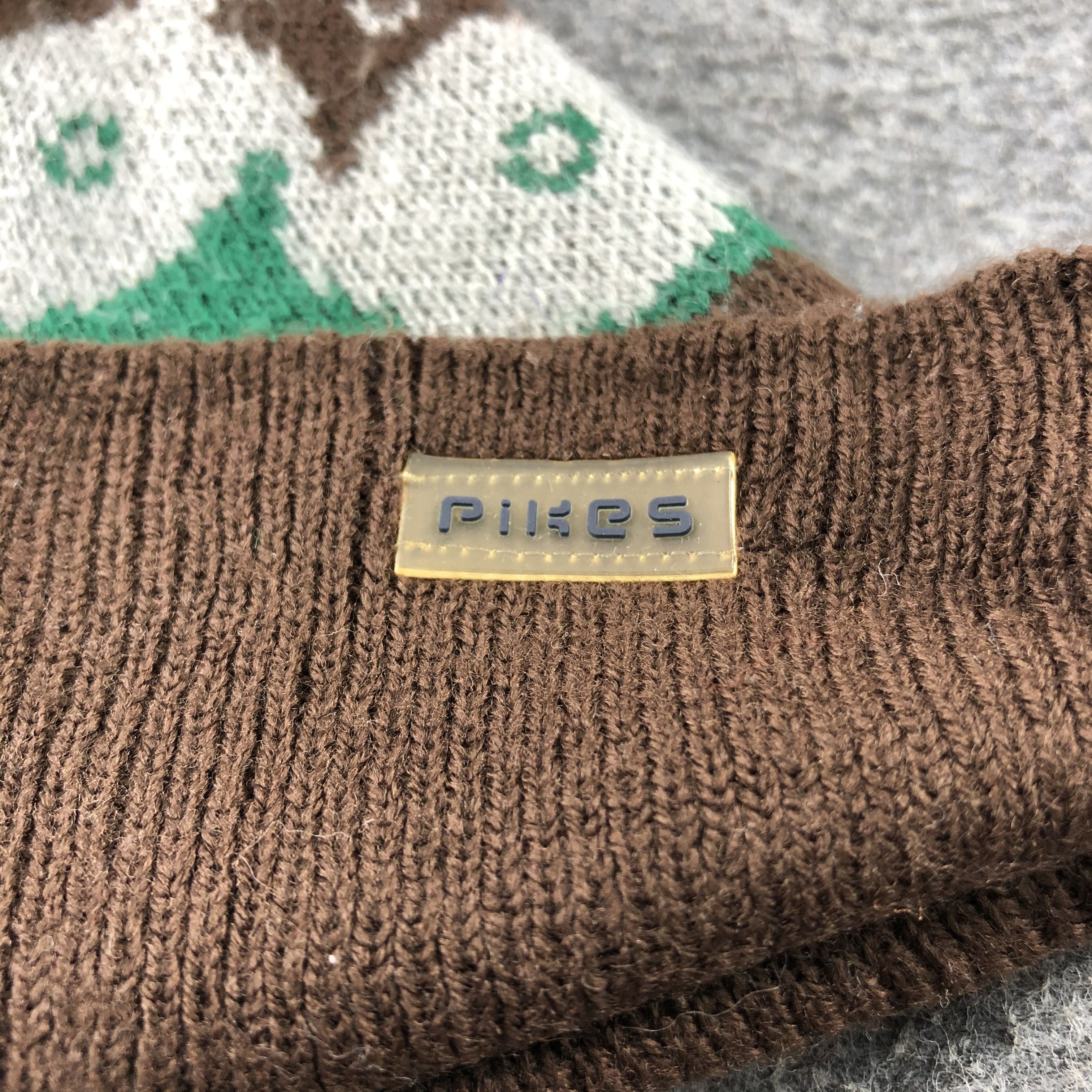 Vintage Pikes Bobble Slouchy Beanie Snowcap Snow Hat B465 Size ONE SIZE - 4 Thumbnail