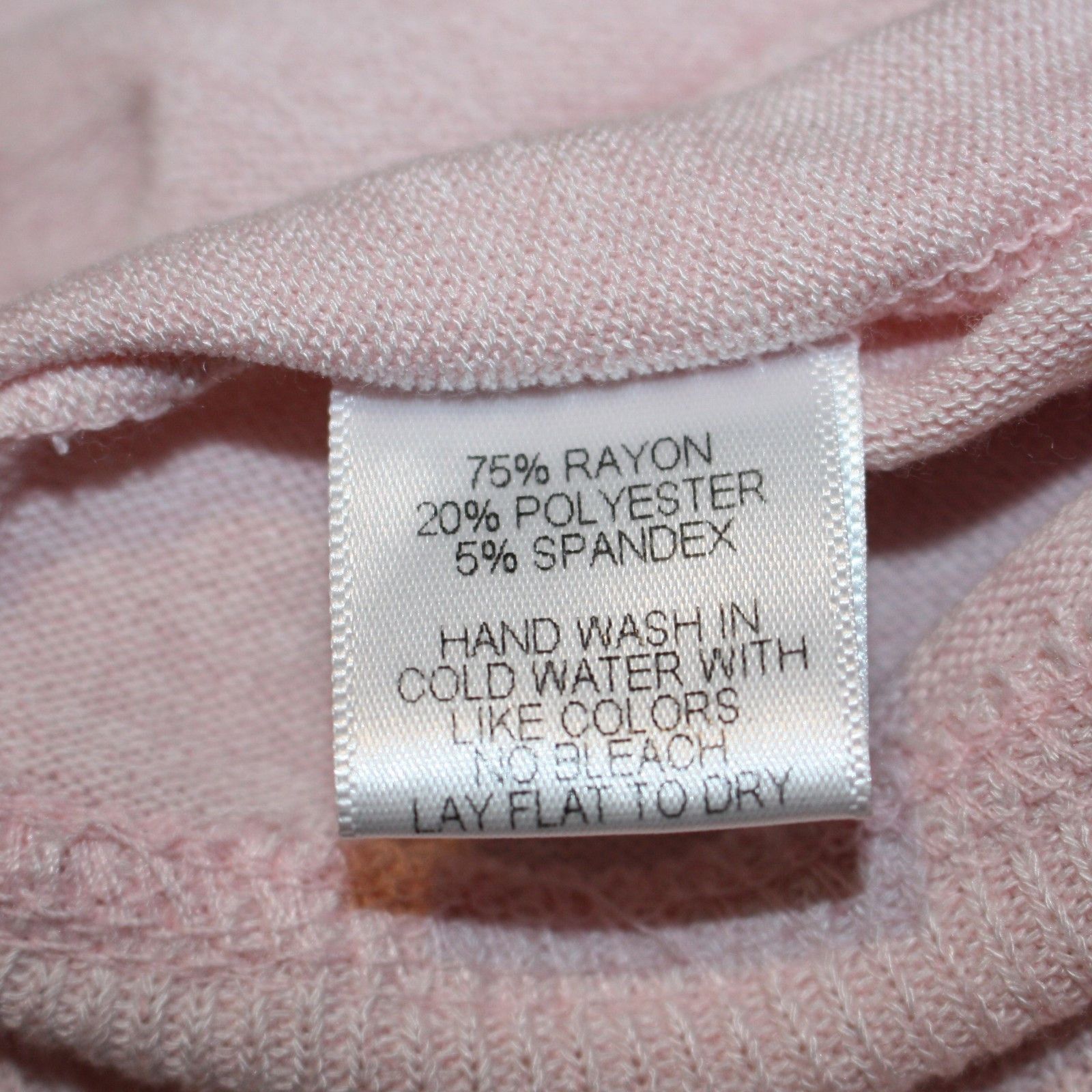 Other Harlowe & Graham Soft Pink Ruffled Pullover Sweater NWT Size M / US 6-8 / IT 42-44 - 7 Thumbnail