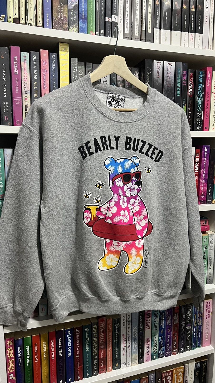 Riot Society Riot Society Bearly Buzzed Sweatshirt Size US L / EU 52-54 / 3 - 3 Thumbnail