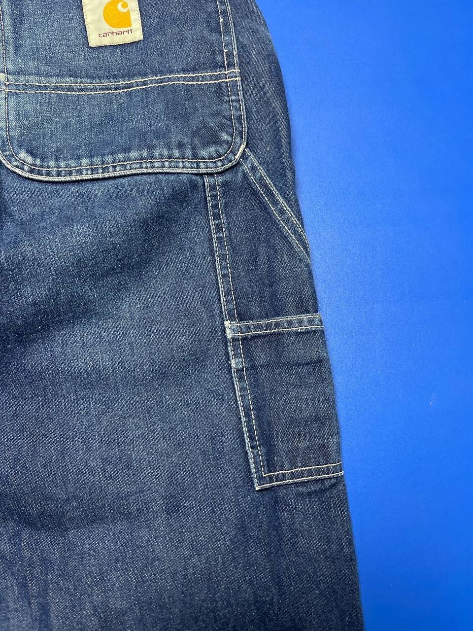 Carhartt Carhartt WIP Single Knee Pant Blue Denim Carpenter Size S Size US 30 / EU 46 - 19 Thumbnail