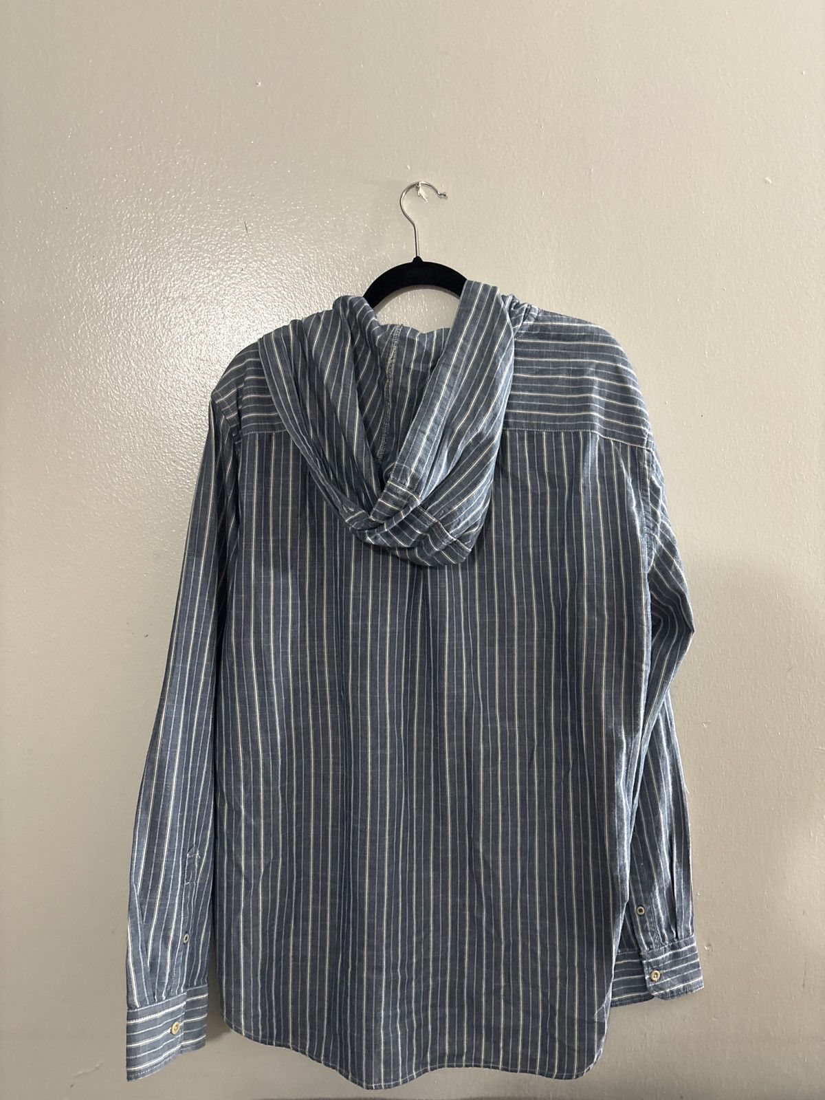 American Eagle Outfitters 📌 AE Button Up/Hoodie Hybrid Shirt 📌 Size US XXL / EU 58 / 5 - 2 Thumbnail