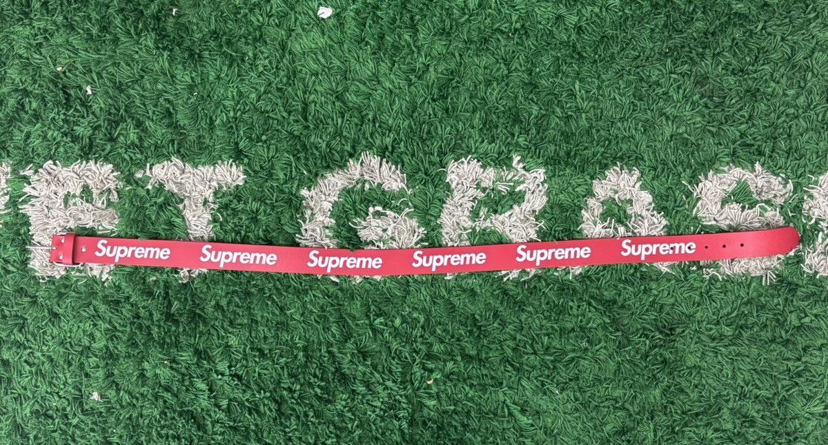Supreme SUPREME LEATHER BELT SIZE LARGE/XL Size 34 - 4 Thumbnail