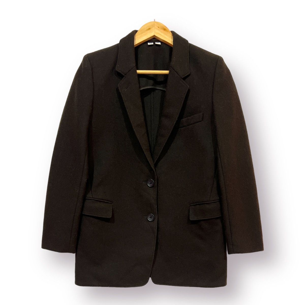 Christophe Lemaire Uniqlo japanese comme des garcons style wool jacket Size S / US 4 / IT 40 - 1 Thumbnail