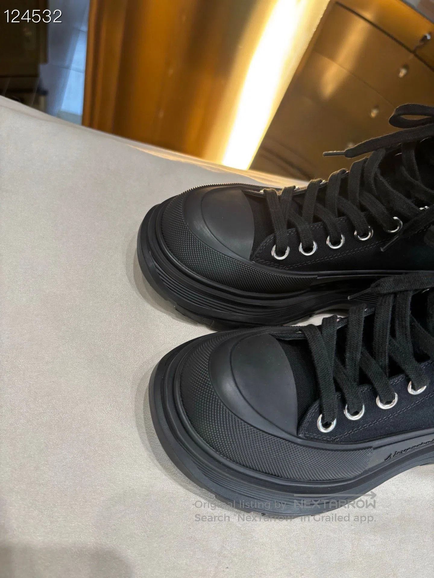 Alexander McQueen Alexander McQueen Tread Slick High. Size US 4.5 / IT 34.5 - 3 Thumbnail