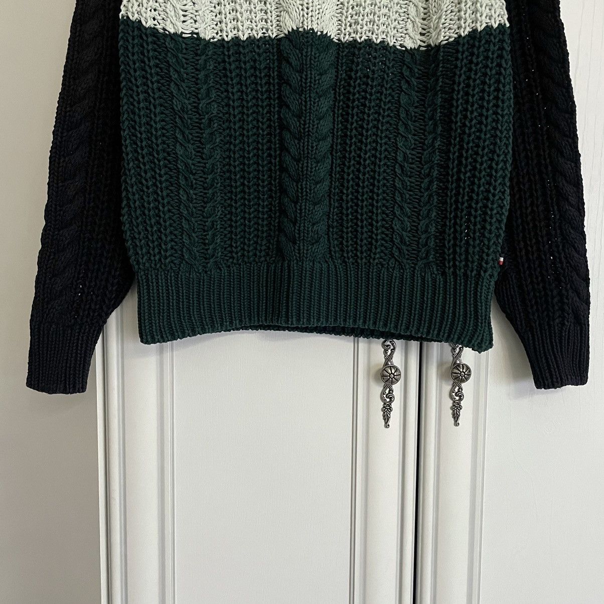 Moncler Moncler Maglia Tricot Girocollo Knitted Sweater Size L / US 10 / IT 46 - 3 Thumbnail