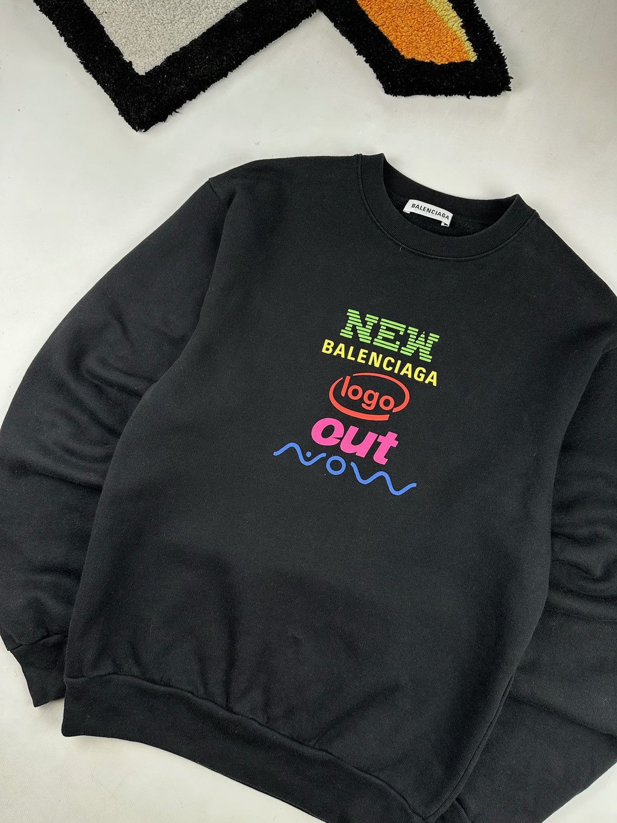Balenciaga Balenciaga Logo Crewneck Sweatshirt Size XS / US 0-2 / IT 36-38 - 6 Thumbnail
