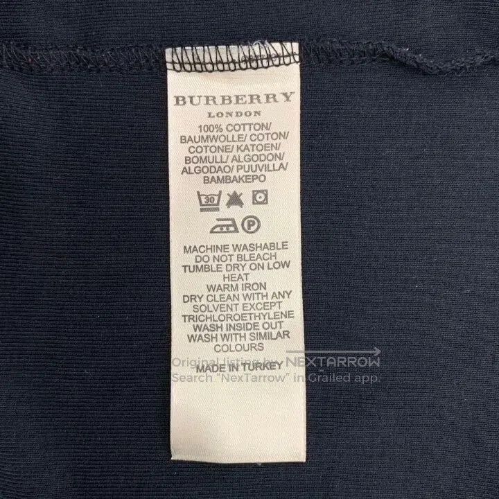 Burberry Burberry Black Knight Embroidery Cotton T. Size US S / EU 44-46 / 1 - 7 Thumbnail