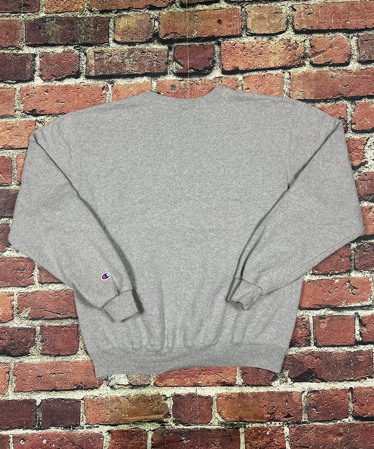 Champion Vintage 90s Champion Sweatshirt Spell Out Logo Embroidered Size US XL / EU 56 / 4 - 3 Thumbnail