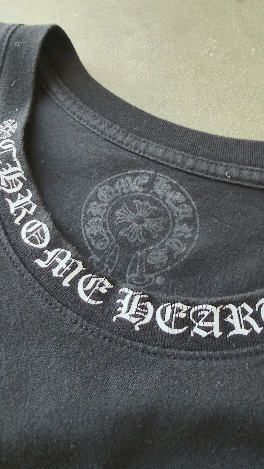 Chrome Hearts RARE! Chrome Hearts Neck Logo T-Shirt Size US XXL / EU 58 / 5 - 4 Thumbnail