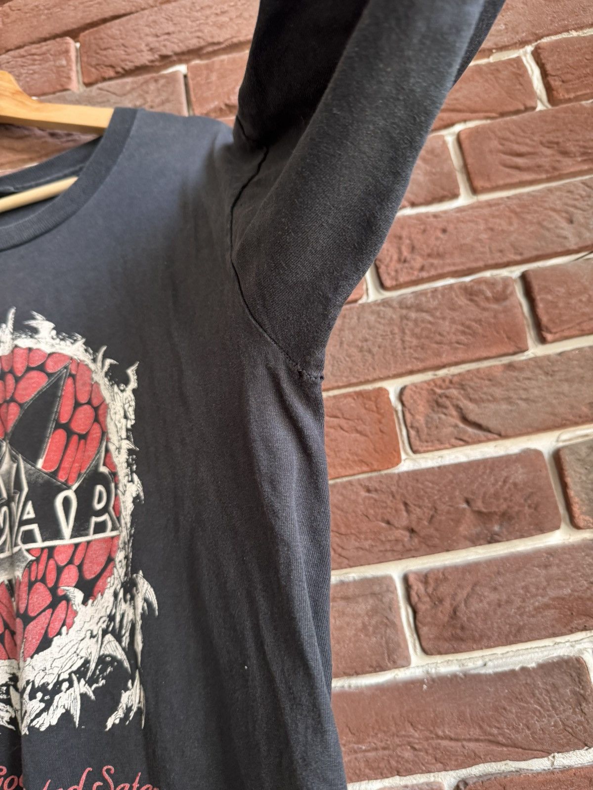 Band Tees Rare 90s Altar Youth Against Vintage Band Black Metal Tee XL Size US XL / EU 56 / 4 - 12 Thumbnail