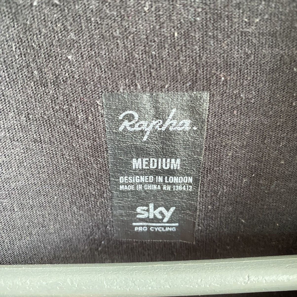Rapha Mens Rapha Big Logo y2k cycles sky pro cycling tee Size US M / EU 48-50 / 2 - 4 Thumbnail