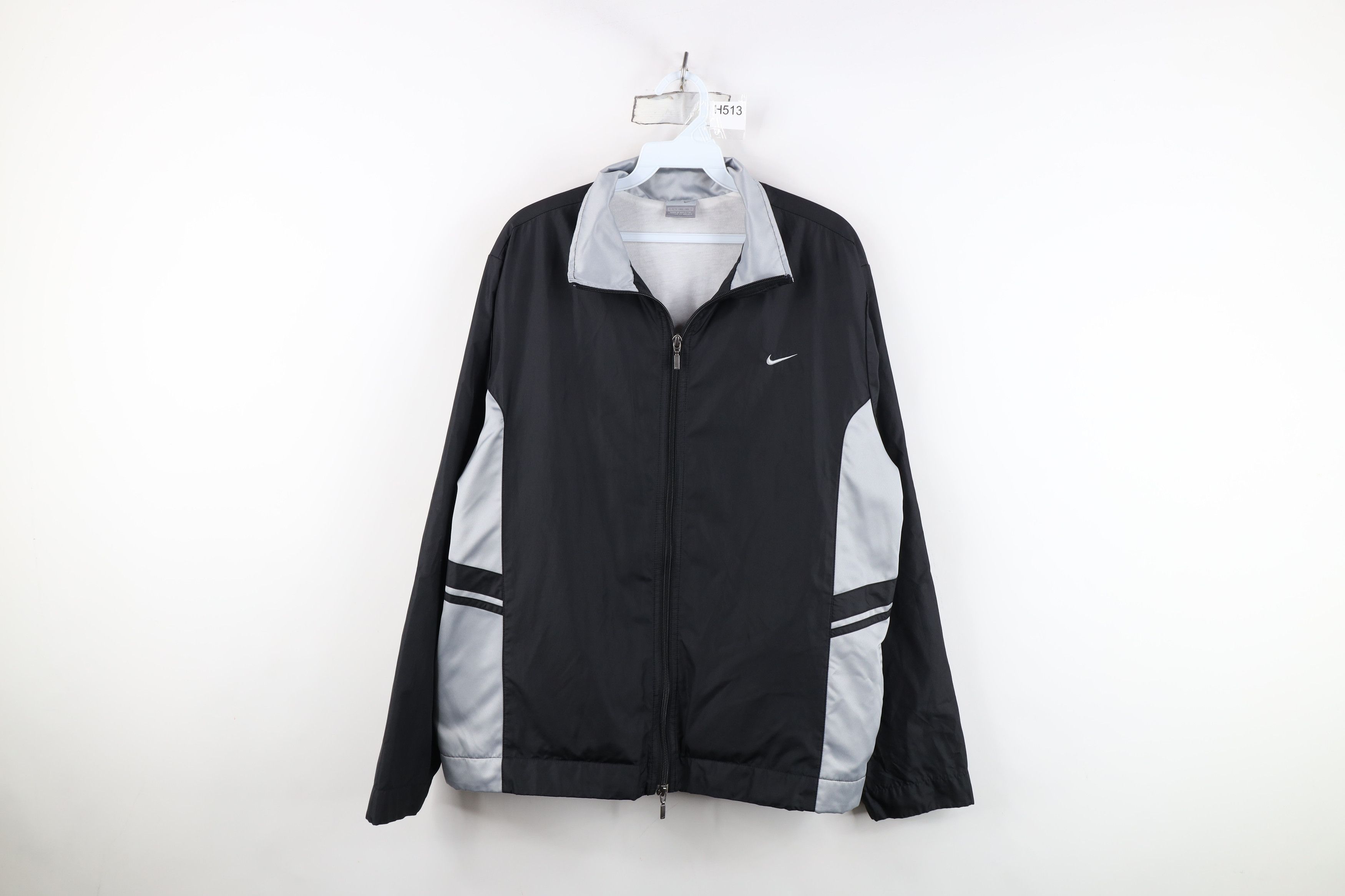 Nike Vintage Y2K Nike Scott Mini Swoosh Lined Windbreaker Jacket Size XL / US 12-14 / IT 48-50 - 1 Thumbnail