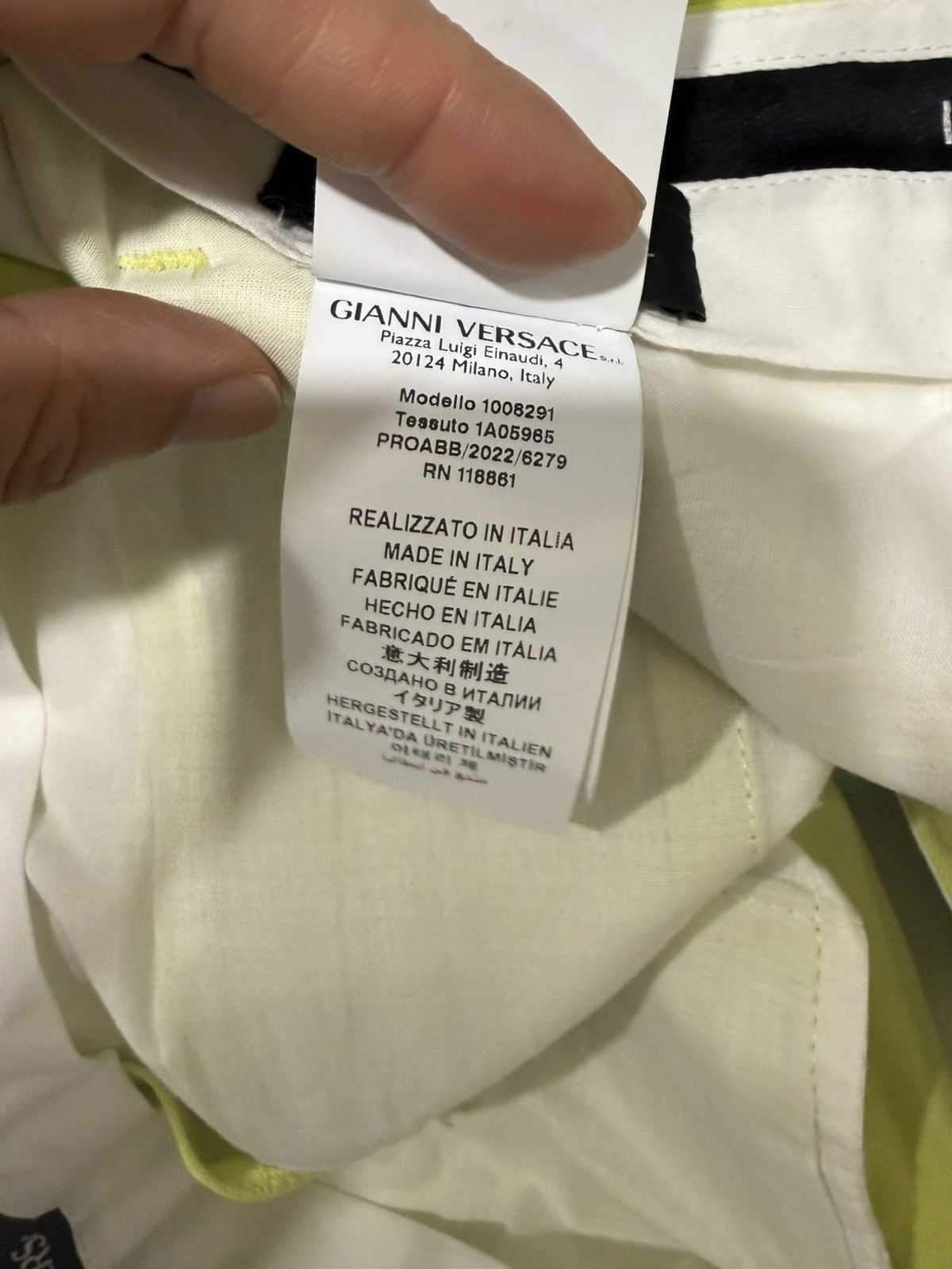 Versace wide leggged pants size49 Size US 32 / EU 48 - 10 Thumbnail