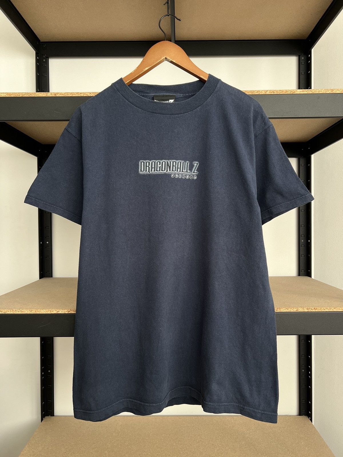 Anime Vintage 1997 Dragon Ball Z Son Goku Anime Manga Navy T-shirt Size US L / EU 52-54 / 3 - 2 Thumbnail