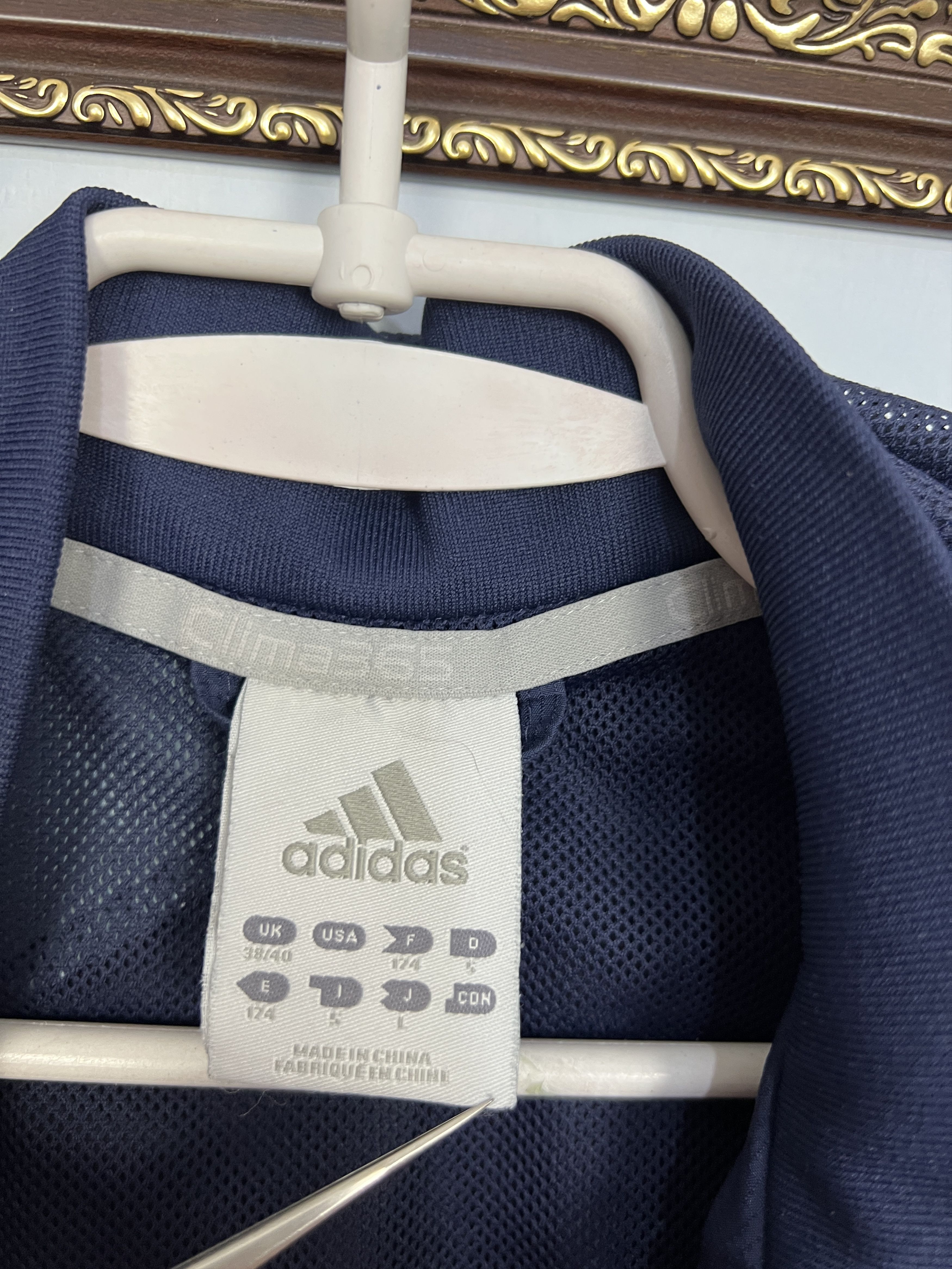 Adidas Vintage Real Madrid Football Jacket Soccer Hooded Track Top Size US M / EU 48-50 / 2 - 7 Thumbnail