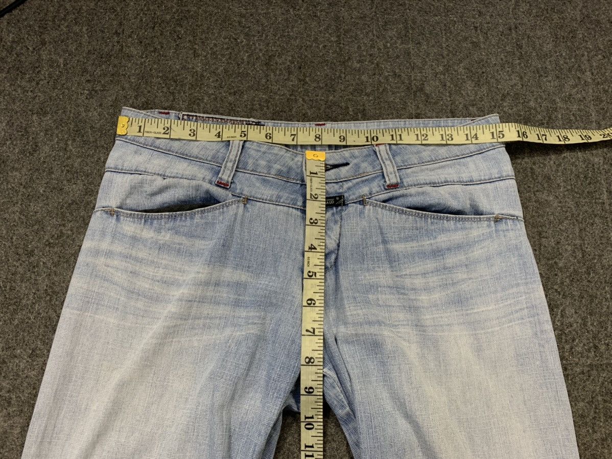 Designer 90s Marithe Francois Girbaud Double Waist Bootcut Size 30" / US 8 / IT 44 - 14 Thumbnail
