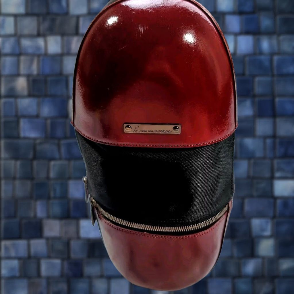 Issey Miyake ISSEY MIYAKE Bodybag Accessory Bordeaux x Black Casual 90-00's Pre-owned Size ONE SIZE - 1 Thumbnail