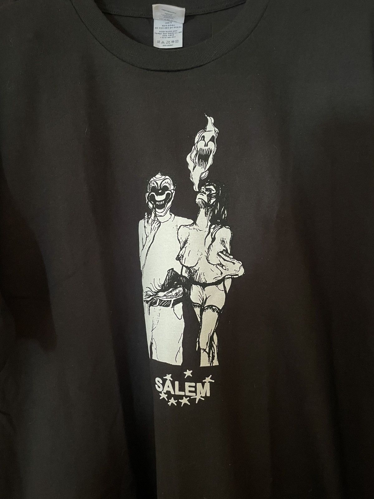 Supreme Supreme salem tee black XL Size US XL / EU 56 / 4 - 3 Thumbnail