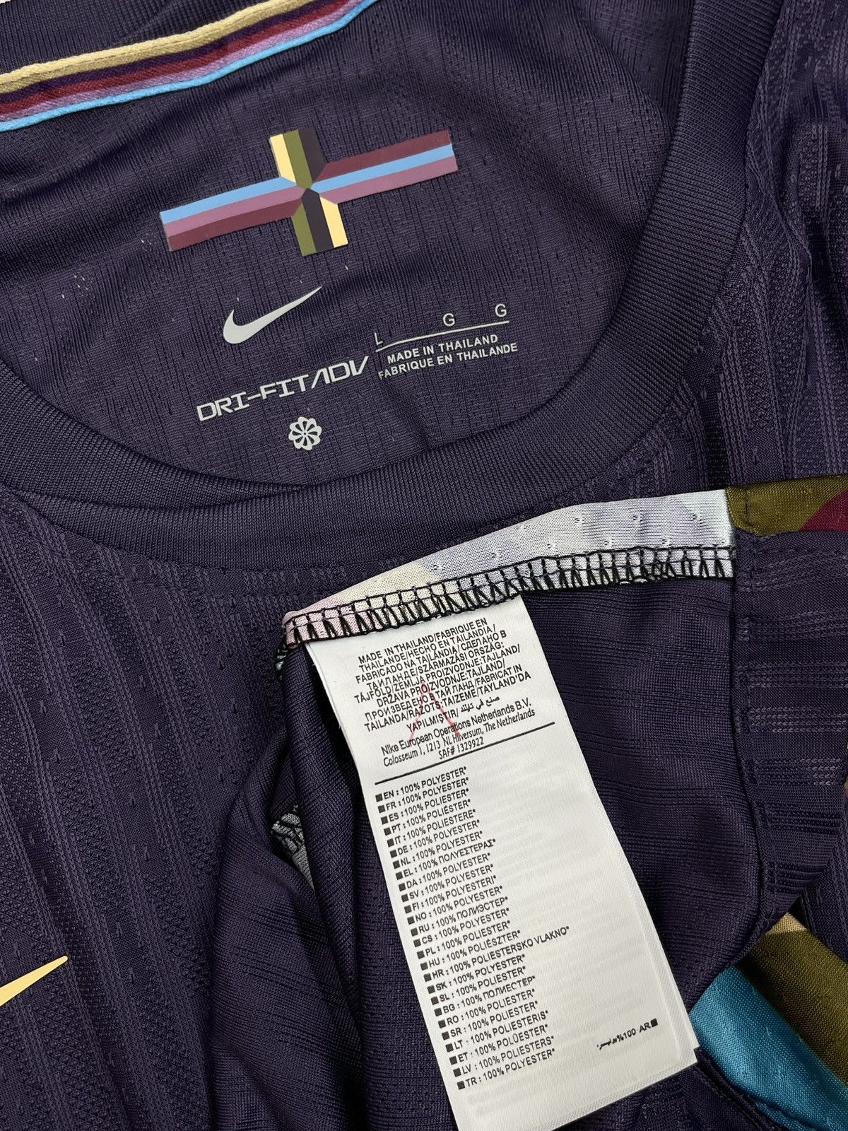 Nike Nike England 2024-2025 Grealish 7 Soccer Jersey Football Size US L / EU 52-54 / 3 - 14 Thumbnail