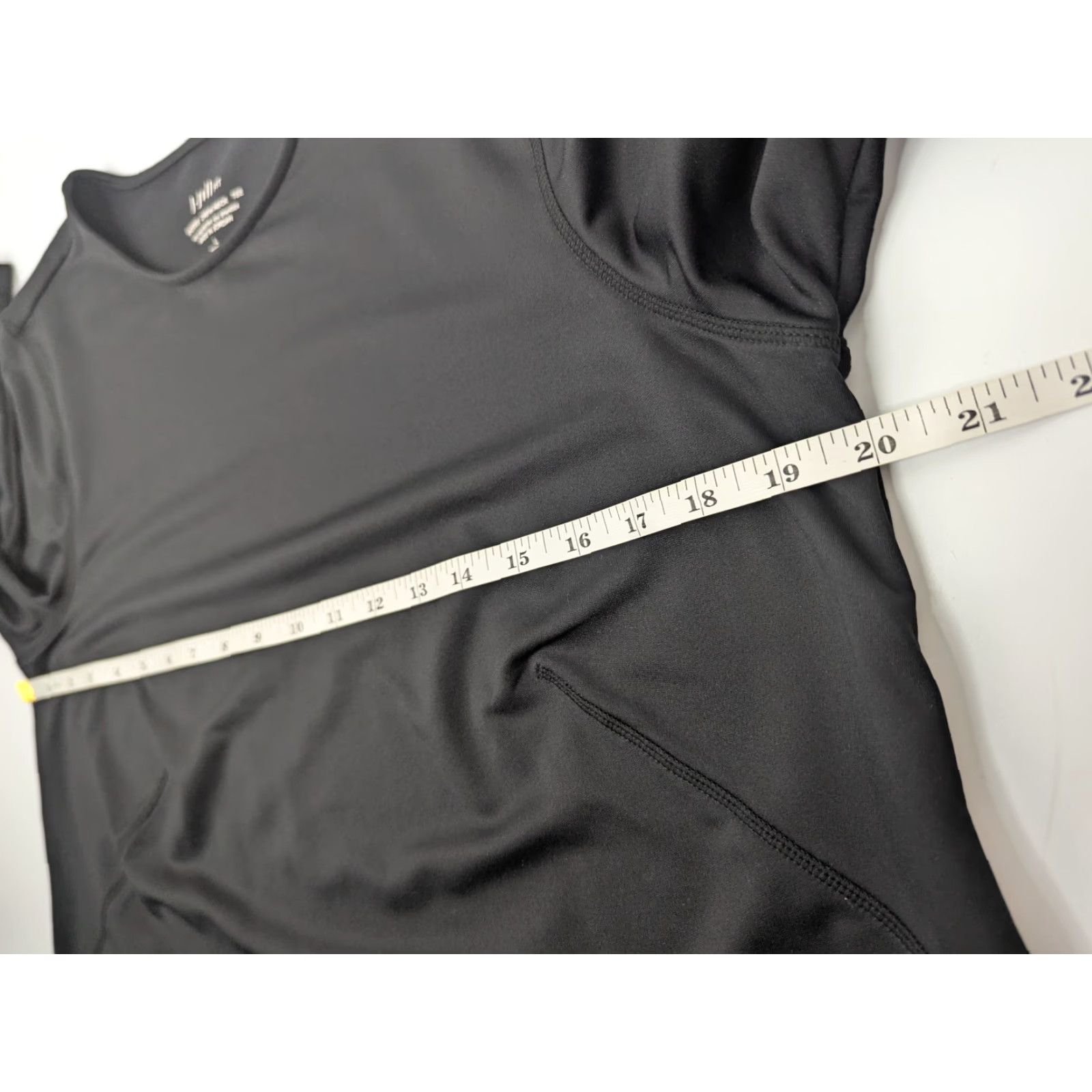 J. Jill J. Jill Black Rhodes Crew Neck Tee Long Sleeve Shirt Womens L Petite Stretch Size L / US 10 / IT 46 - 6 Thumbnail