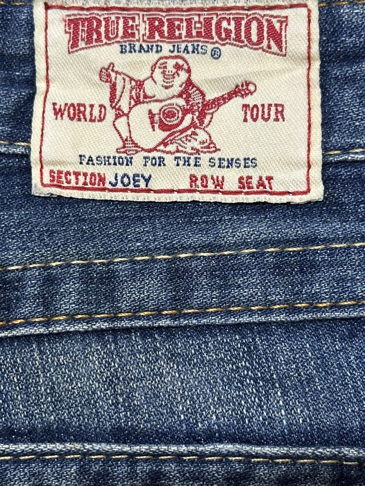 True Religion Vintage Usa True Religion Blue Faded Wash Bootcut Jeans Size 27" / US 4 / IT 40 - 9 Thumbnail