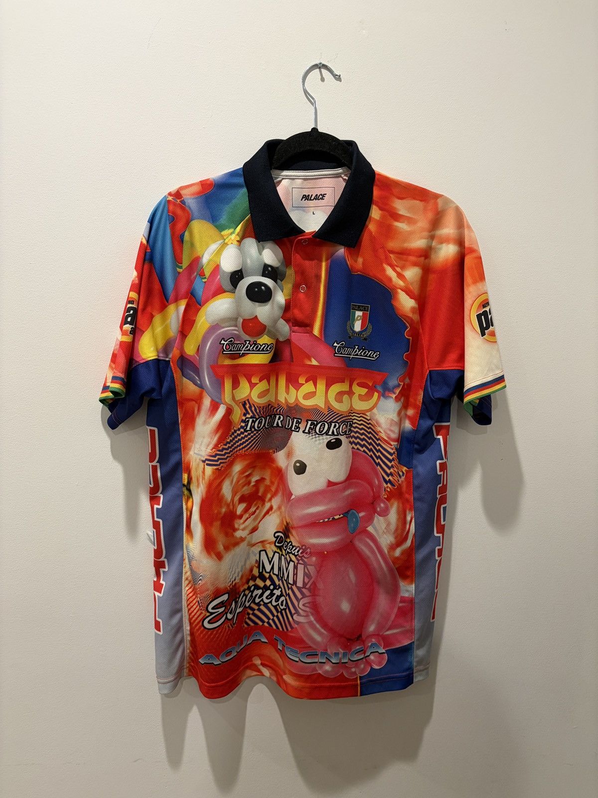 Palace Palloncino Jersey, SS23, Red Size US L / EU 52-54 / 3 - 1 Thumbnail