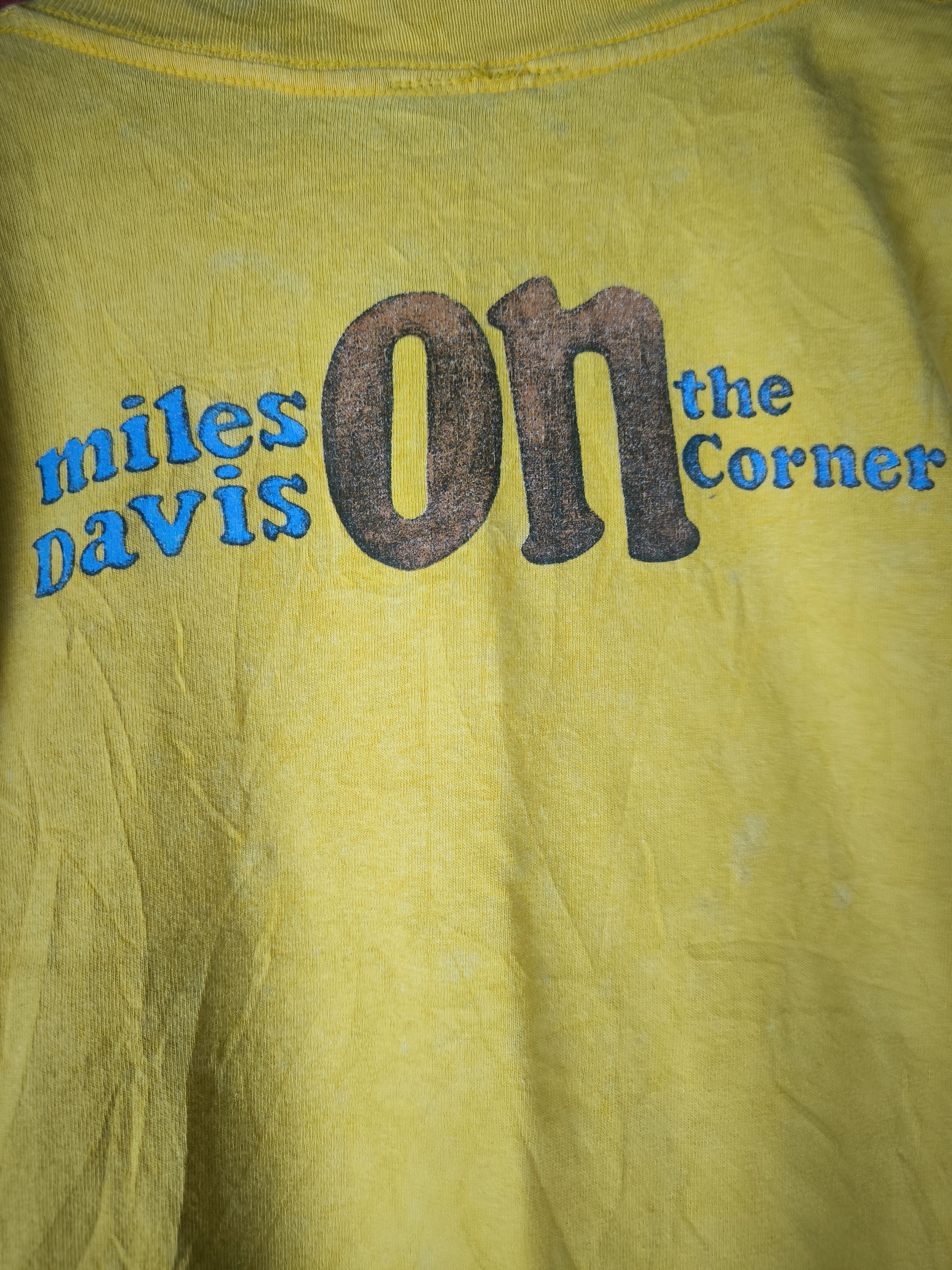 Band Tees American Jazz Miles Davis On The Corner Size US XL / EU 56 / 4 - 14 Thumbnail