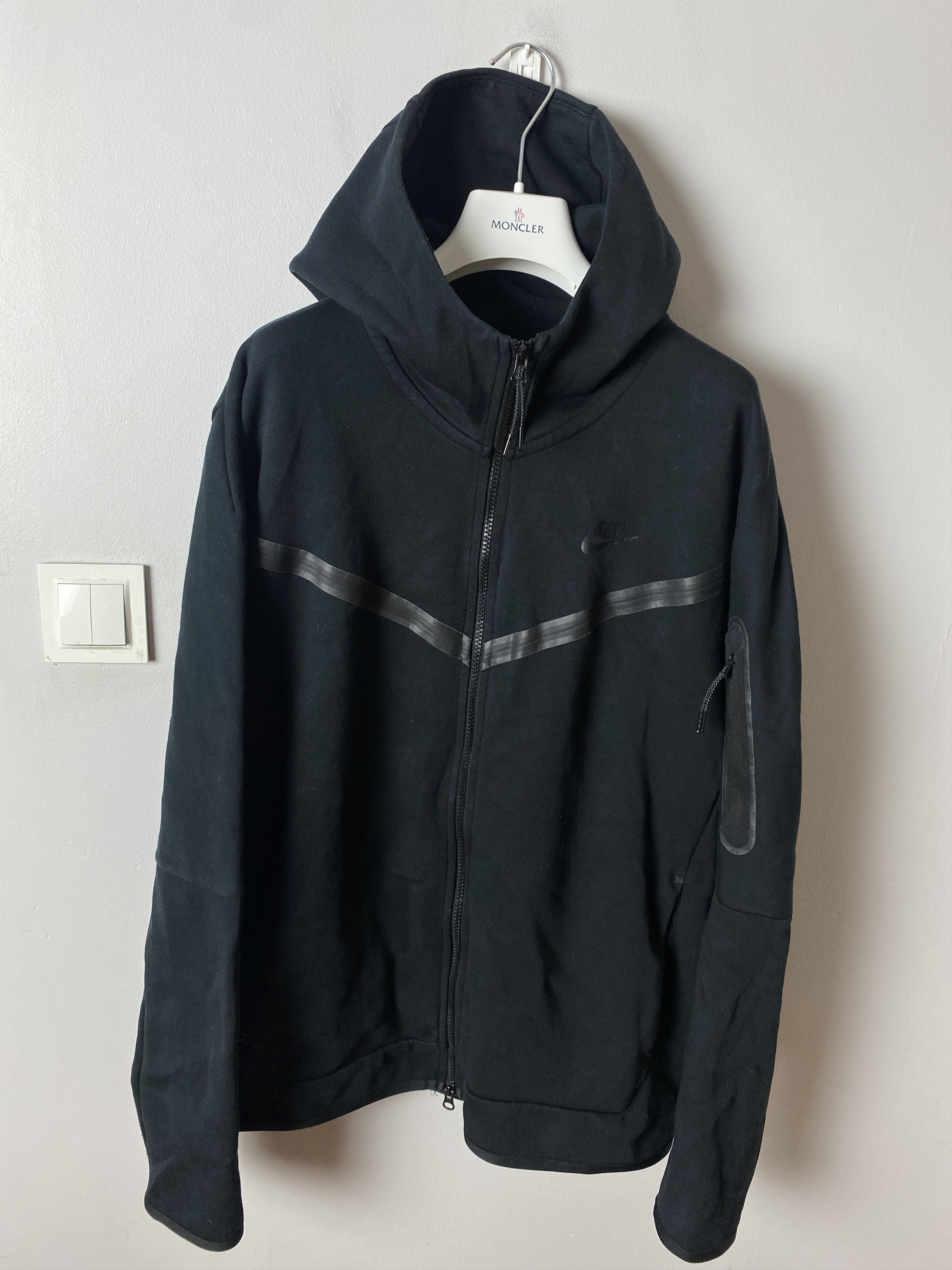 Nike Nike tech fleece zip-up hoodie drill trap Size US L / EU 52-54 / 3 - 1 Thumbnail