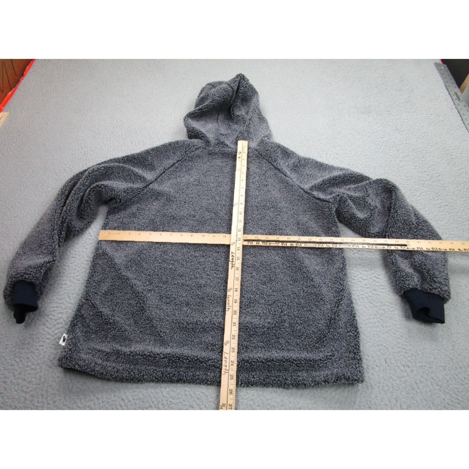 Nike Nike Hoodie Mens Small Gray Sherpa Fleece 1/4 Zip Kangaroo Pocket Pullover NSW Shirt Pullover Mens Size US S / EU 44-46 / 1 - 7 Thumbnail