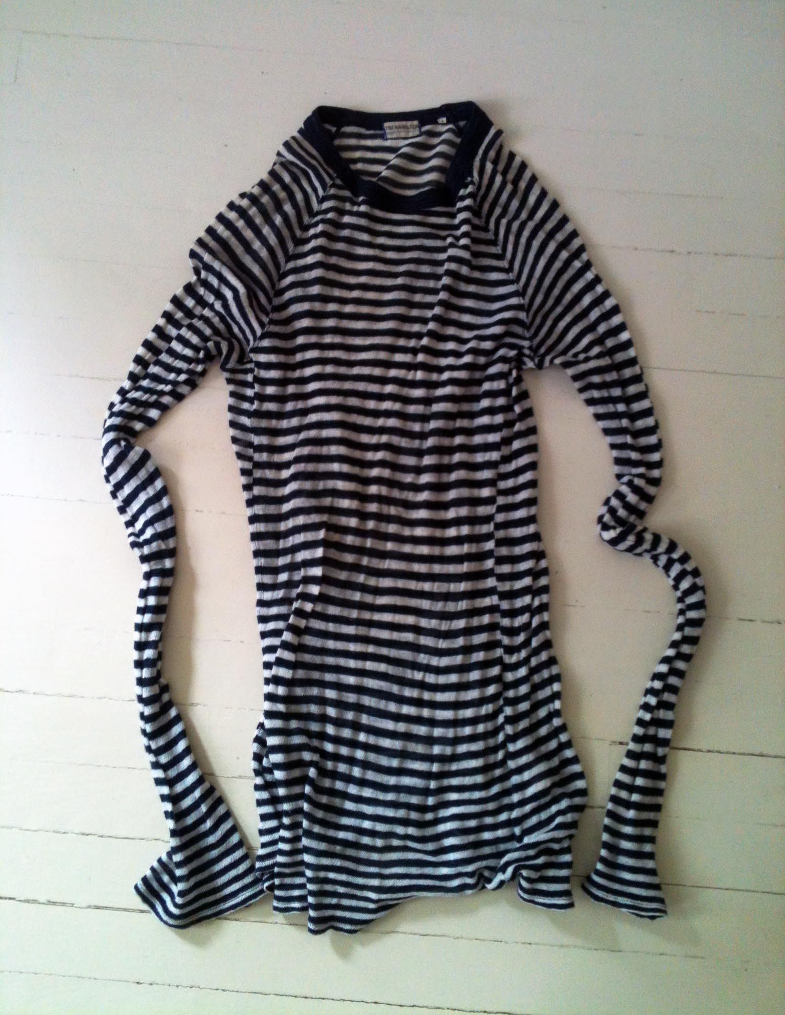 Tim Hamilton Tim Hamilton Striped Gauze T-Shirt Size Small Size S / US 4 / IT 40 - 2 Thumbnail