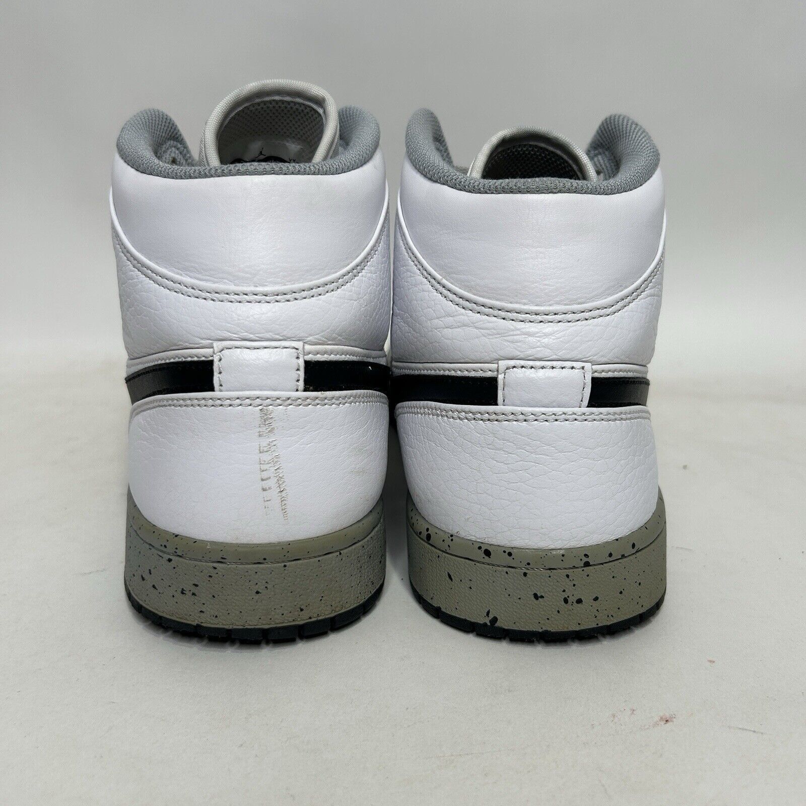 Jordan Brand Nike Shoes Air Jordan 1 Mid Retro “White Cement” 2024 Size US 13 / EU 46 - 5 Thumbnail